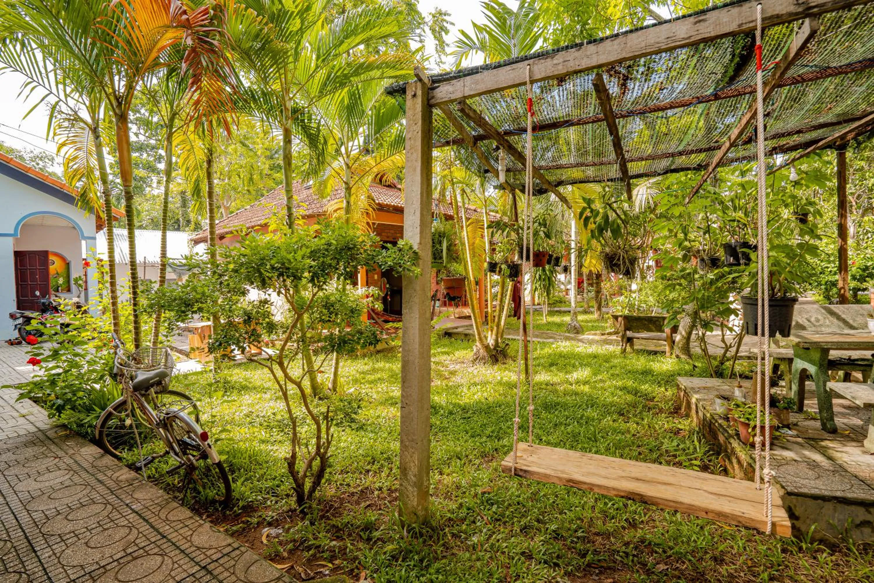 Children play ground in Huong Giang Bungalow
