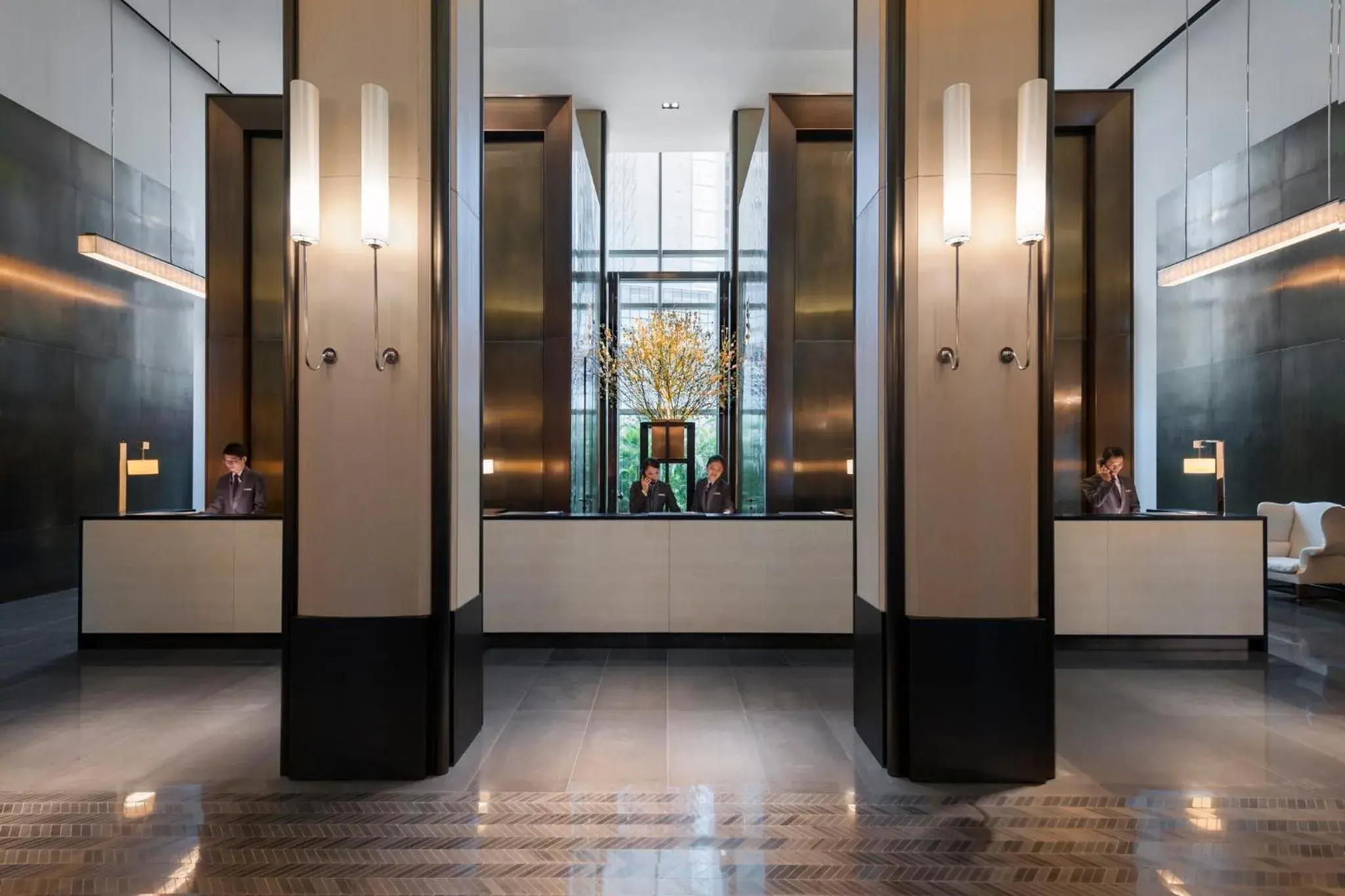 Lobby or reception in Mandarin Oriental, Guangzhou Lobby or reception in Mandarin Oriental, Guangzhou