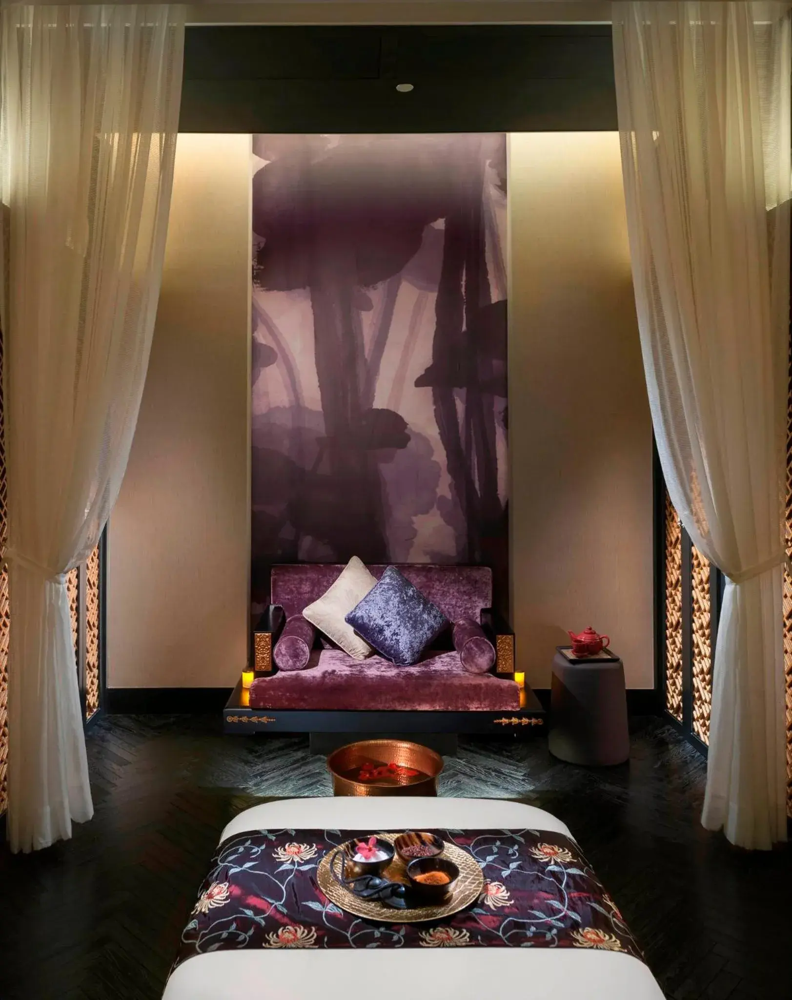 Spa and wellness centre/facilities, Bed in Mandarin Oriental, Guangzhou Spa and wellness centre/facilities, Bed in Mandarin Oriental, Guangzhou