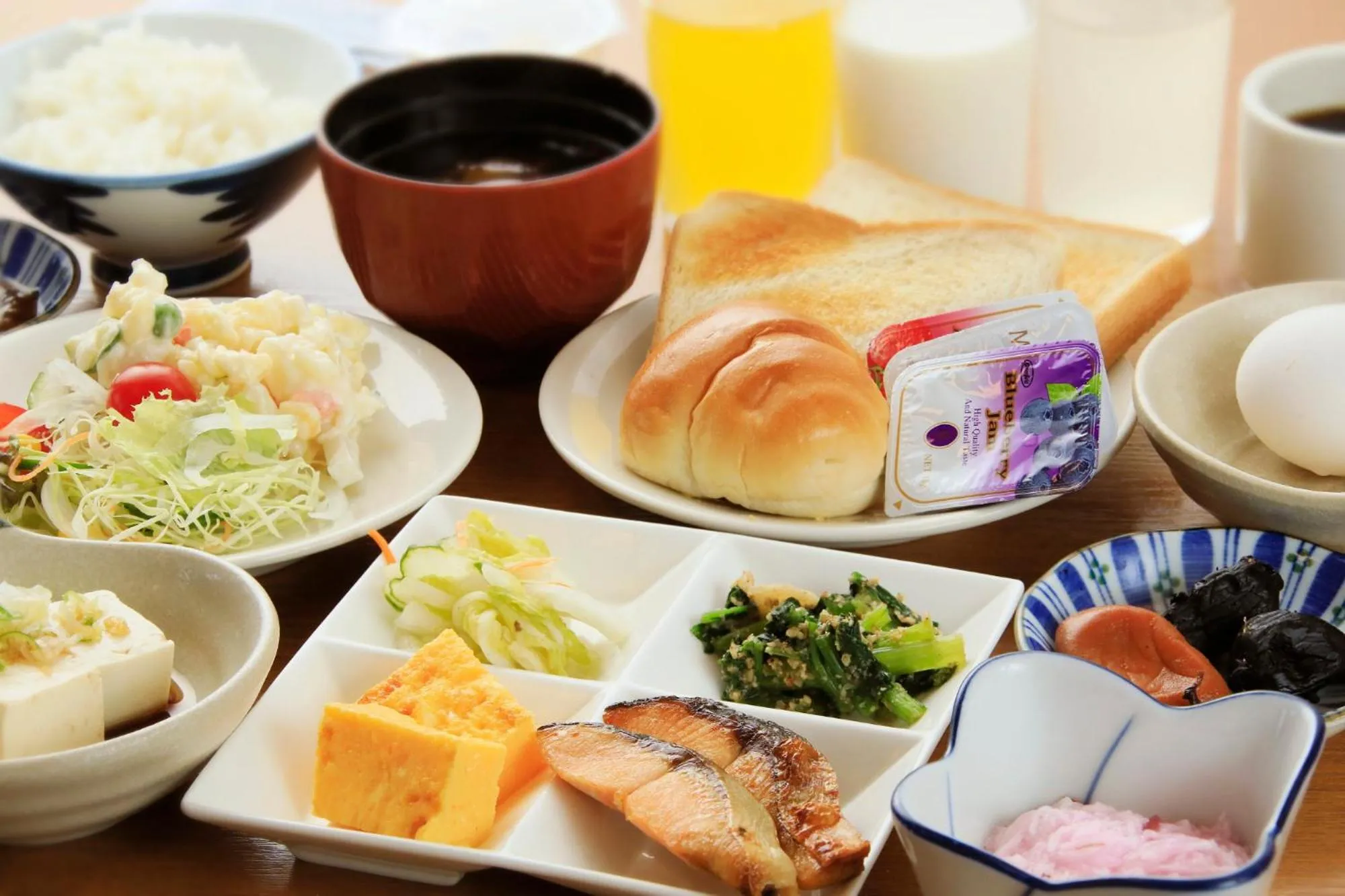 Breakfast in Hotel Pony Onsen