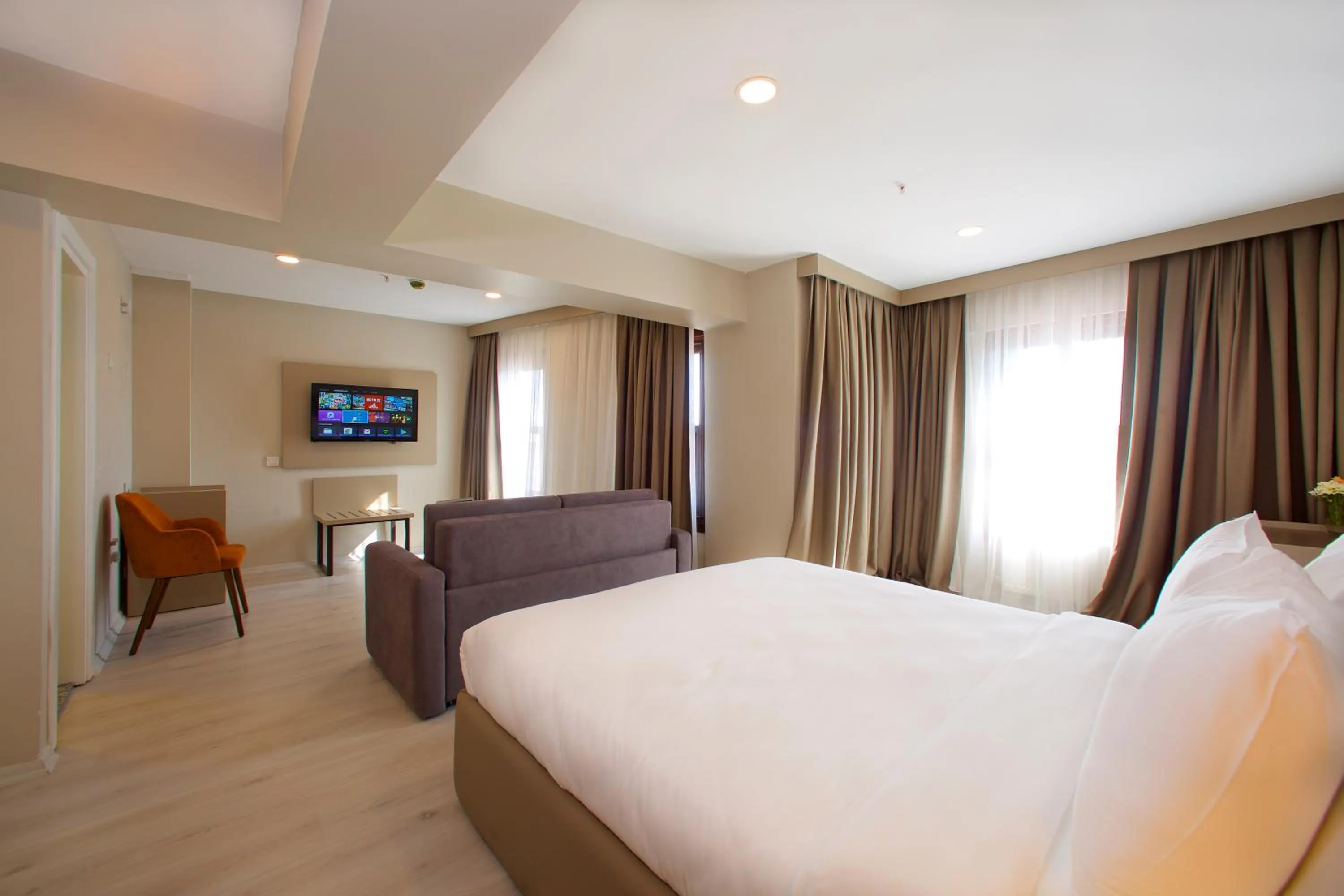 Bedroom, Bed in Joy Taksim