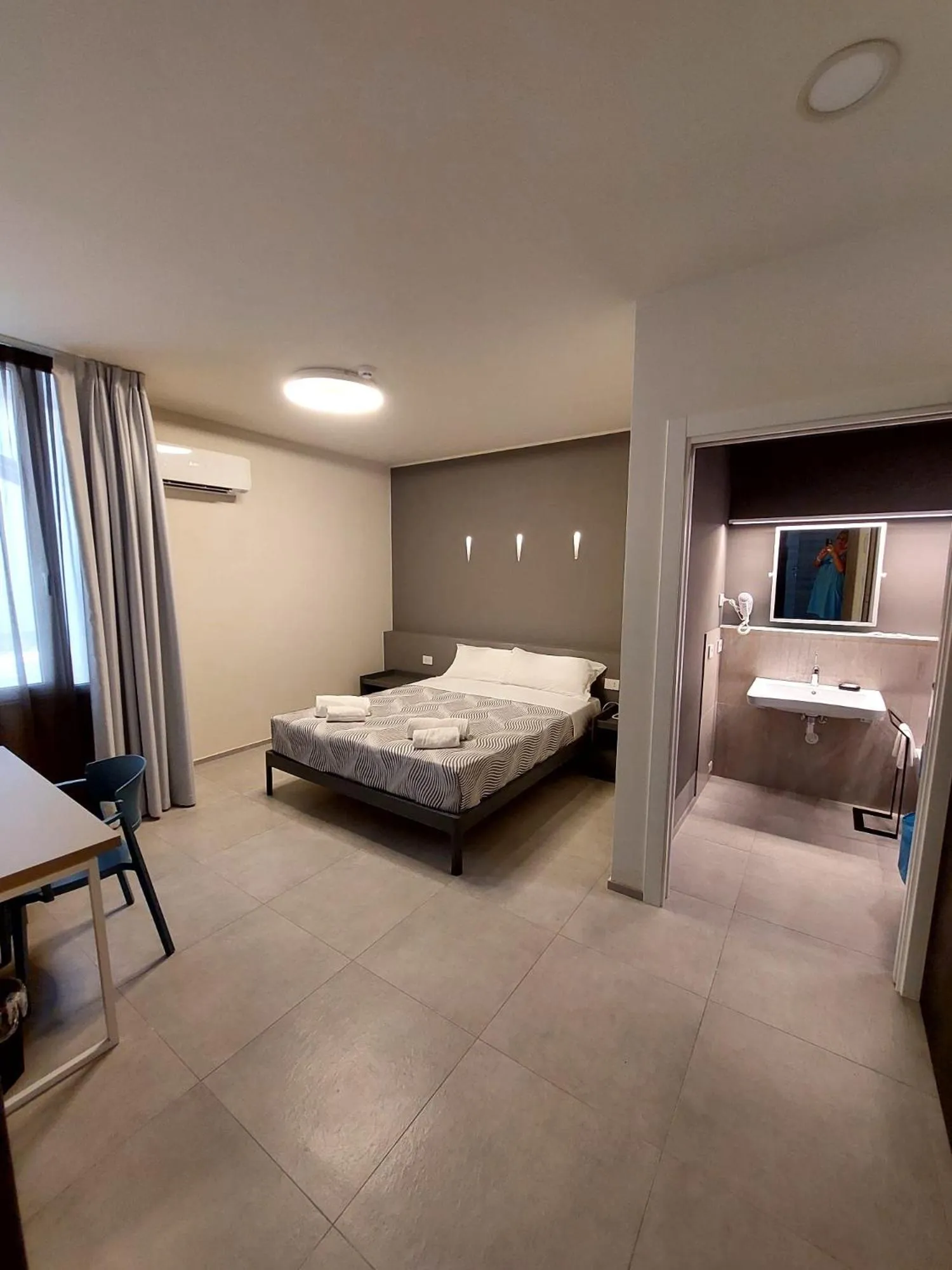 View (from property/room), Bed in Hotel Belvedere Resort