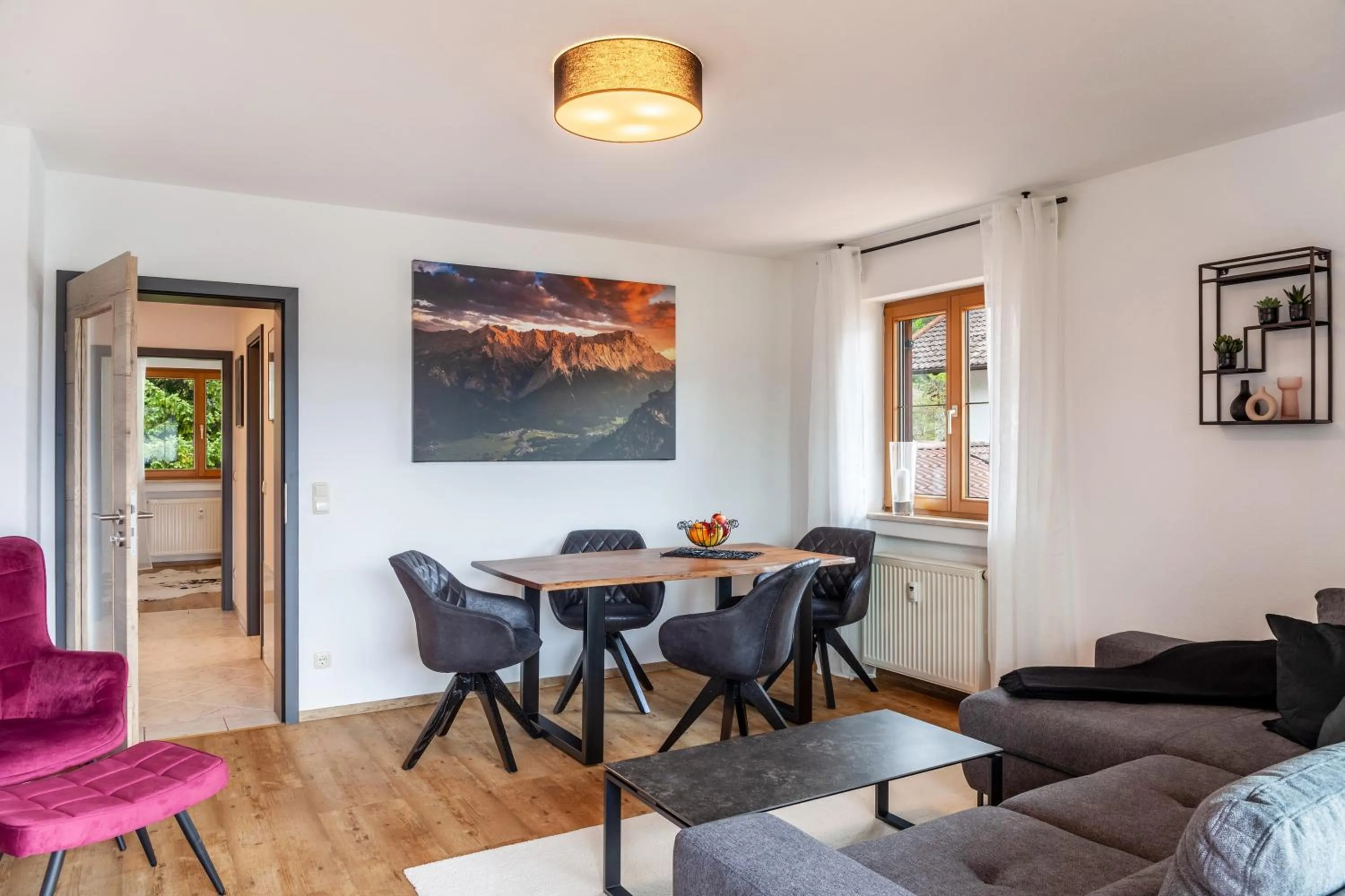 Property building in Alpblick Apartment Alpspitze