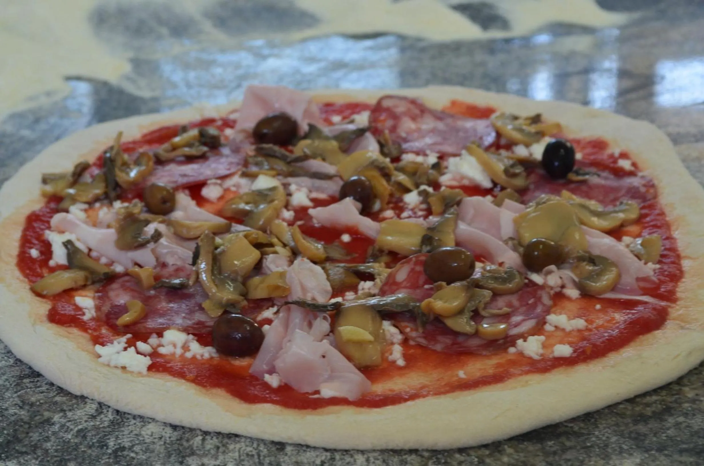 Food in Fortuna Village Pompei