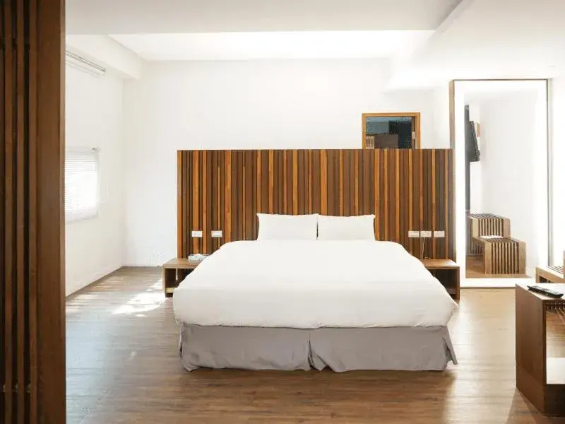 Bed in Dan Lee Inn Bed in Dan Lee Inn