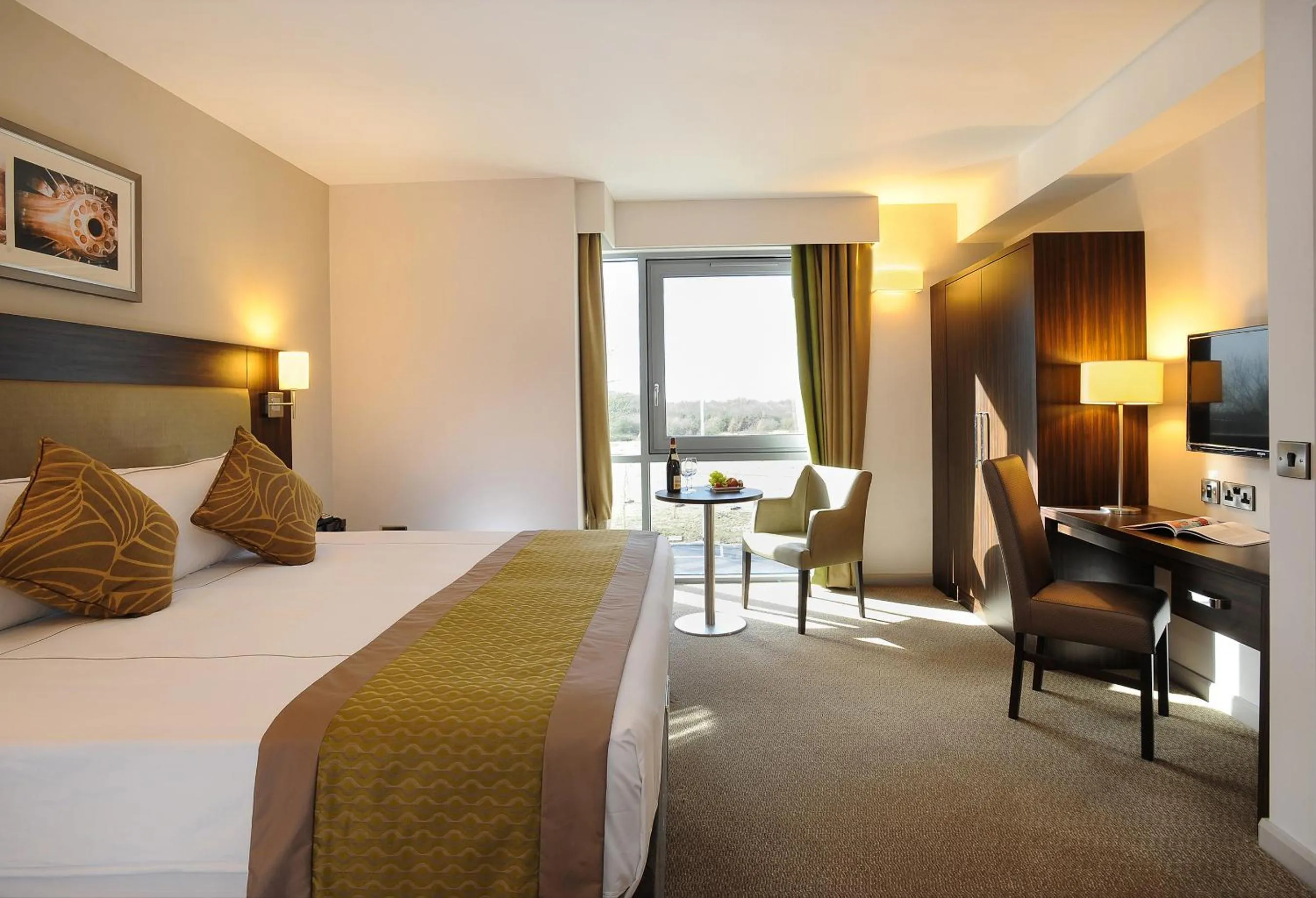 Bedroom in Heston Hyde Hotel