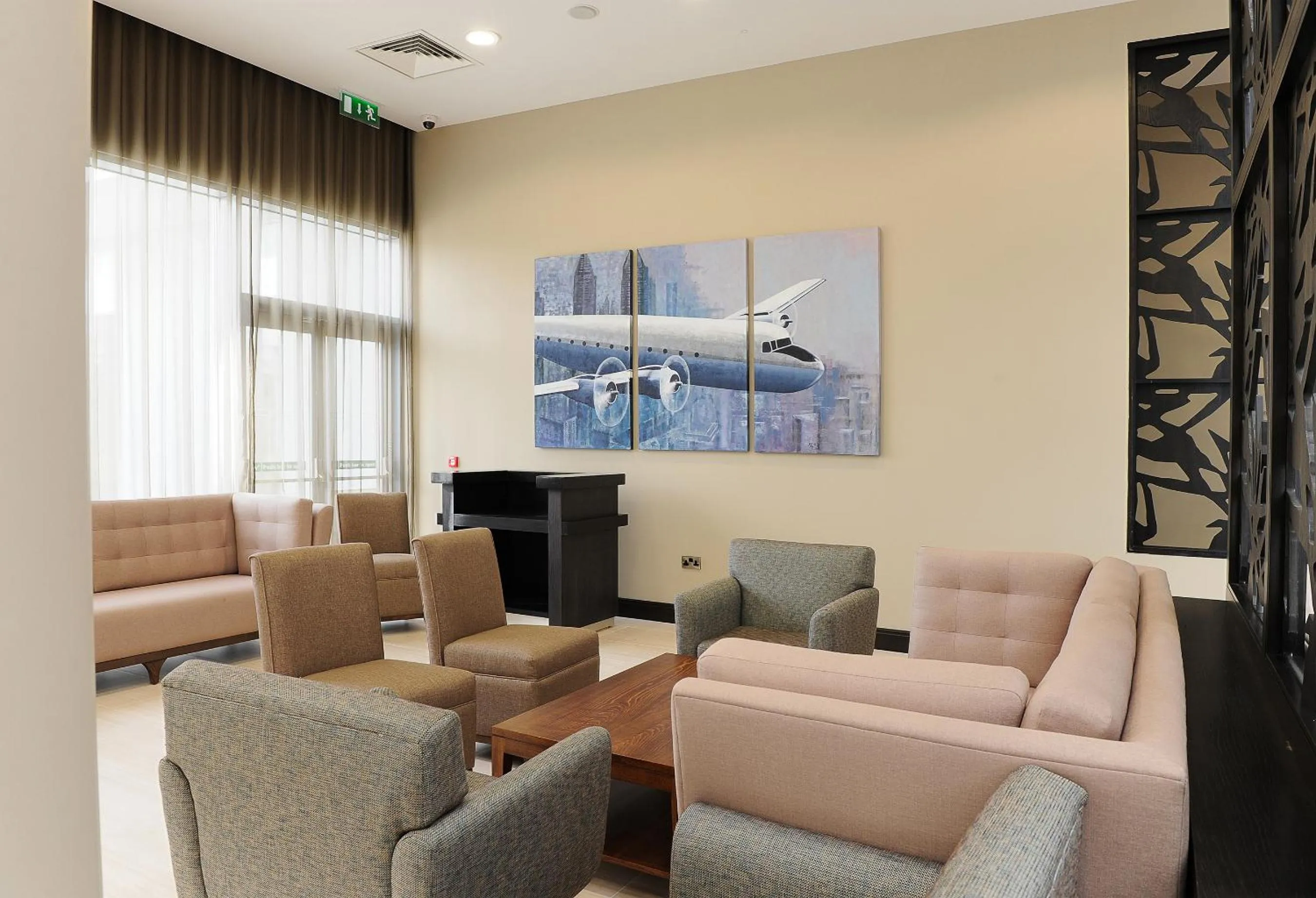 Living room in Heston Hyde Hotel