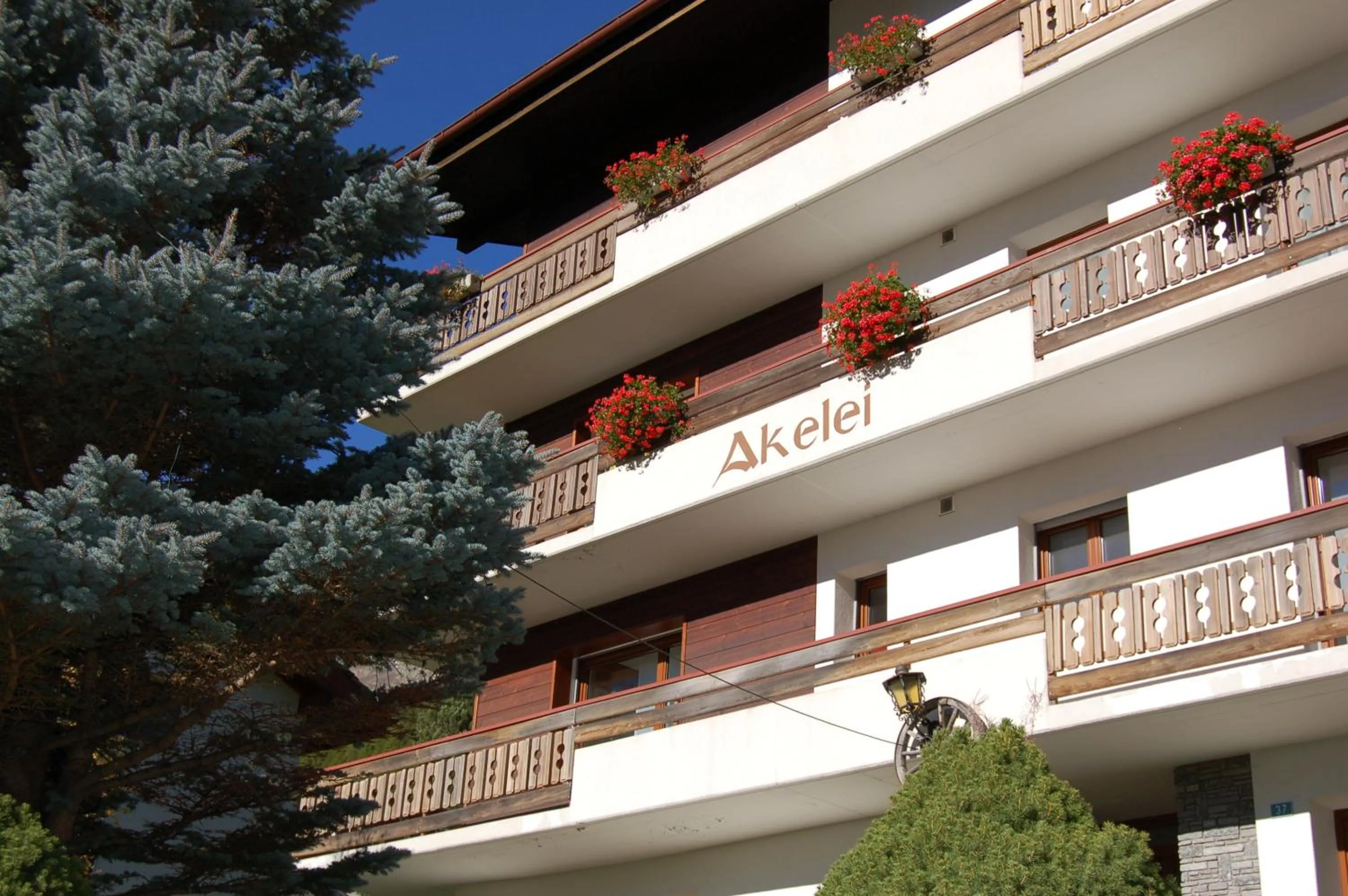Facade/entrance in Akelei Apartments