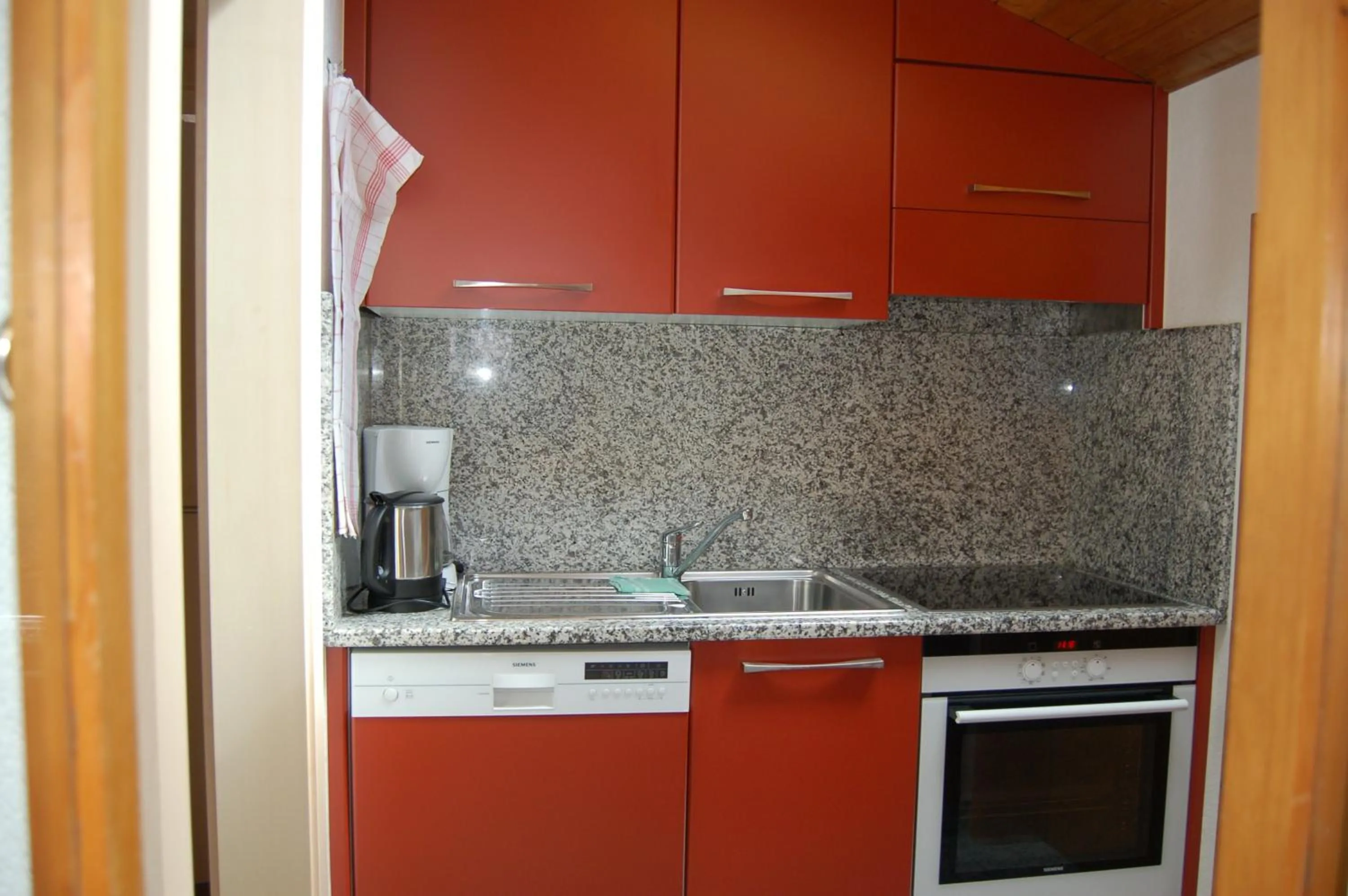 Kitchen or kitchenette in Akelei Apartments