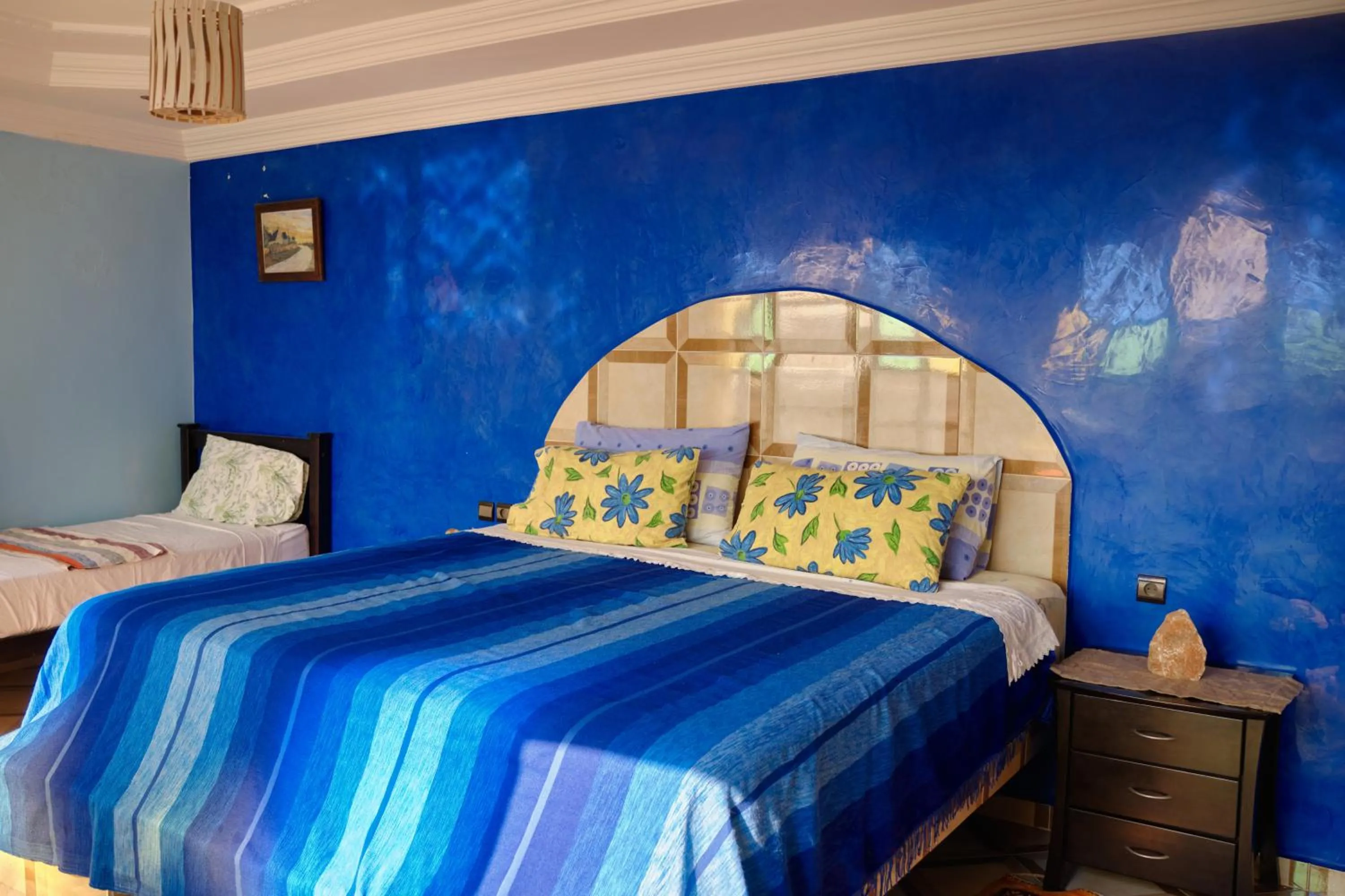 Bed in The Sunrise Villa