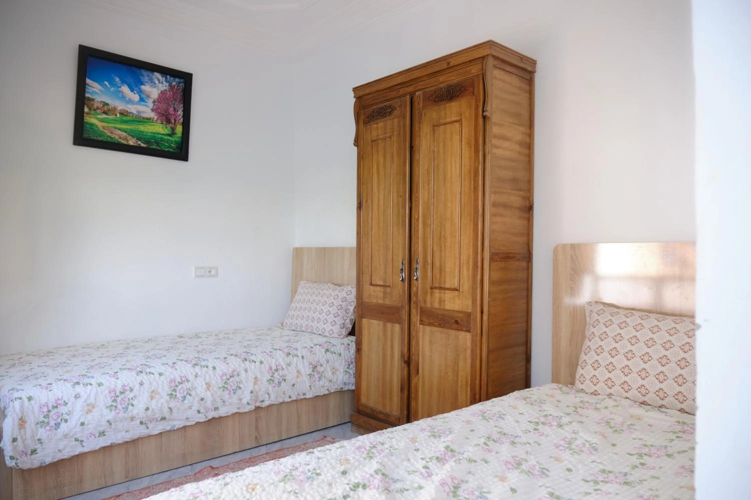 Bed in The Sunrise Villa