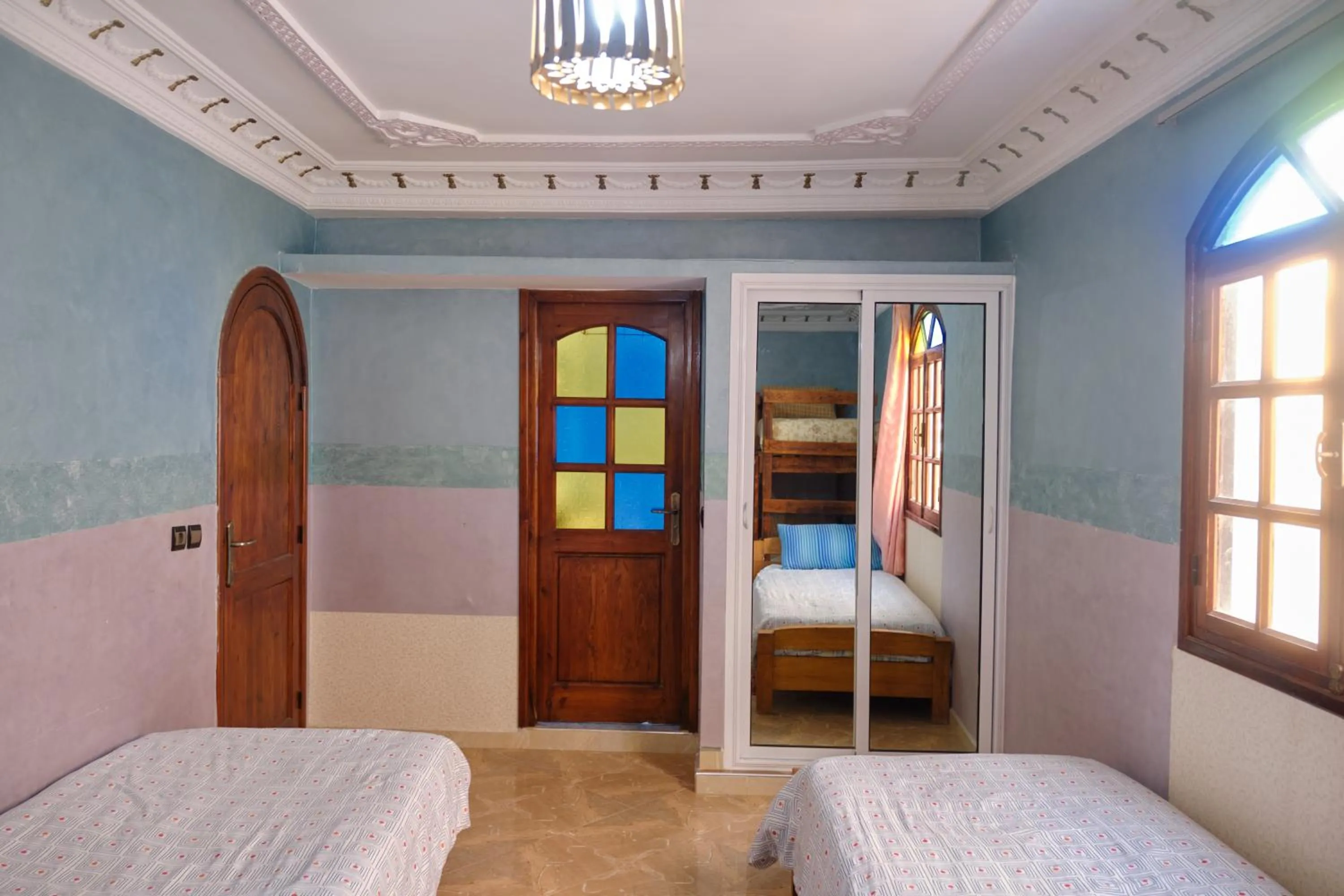 Bed in The Sunrise Villa