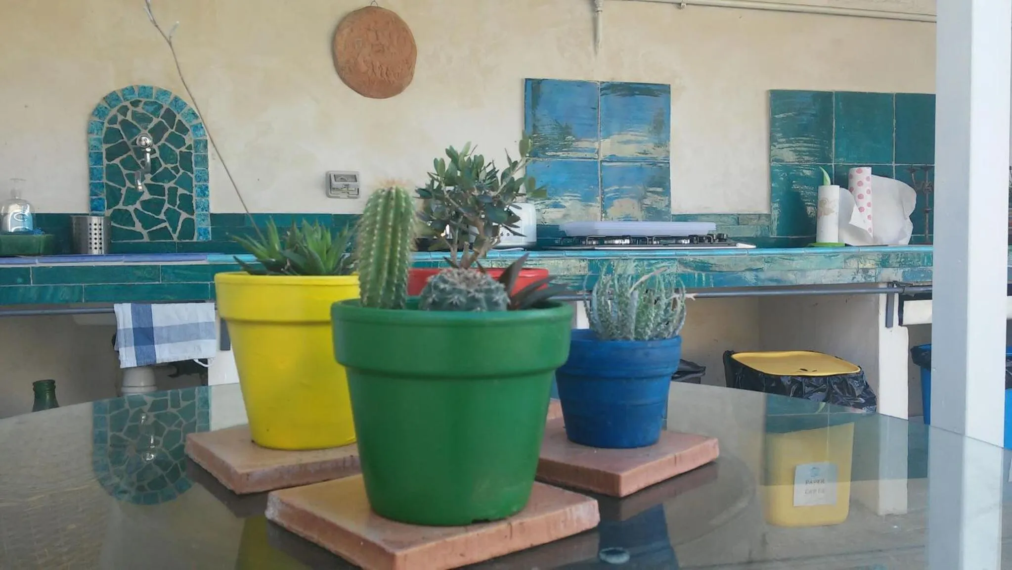 Decorative detail in La Casa A Mare B&B