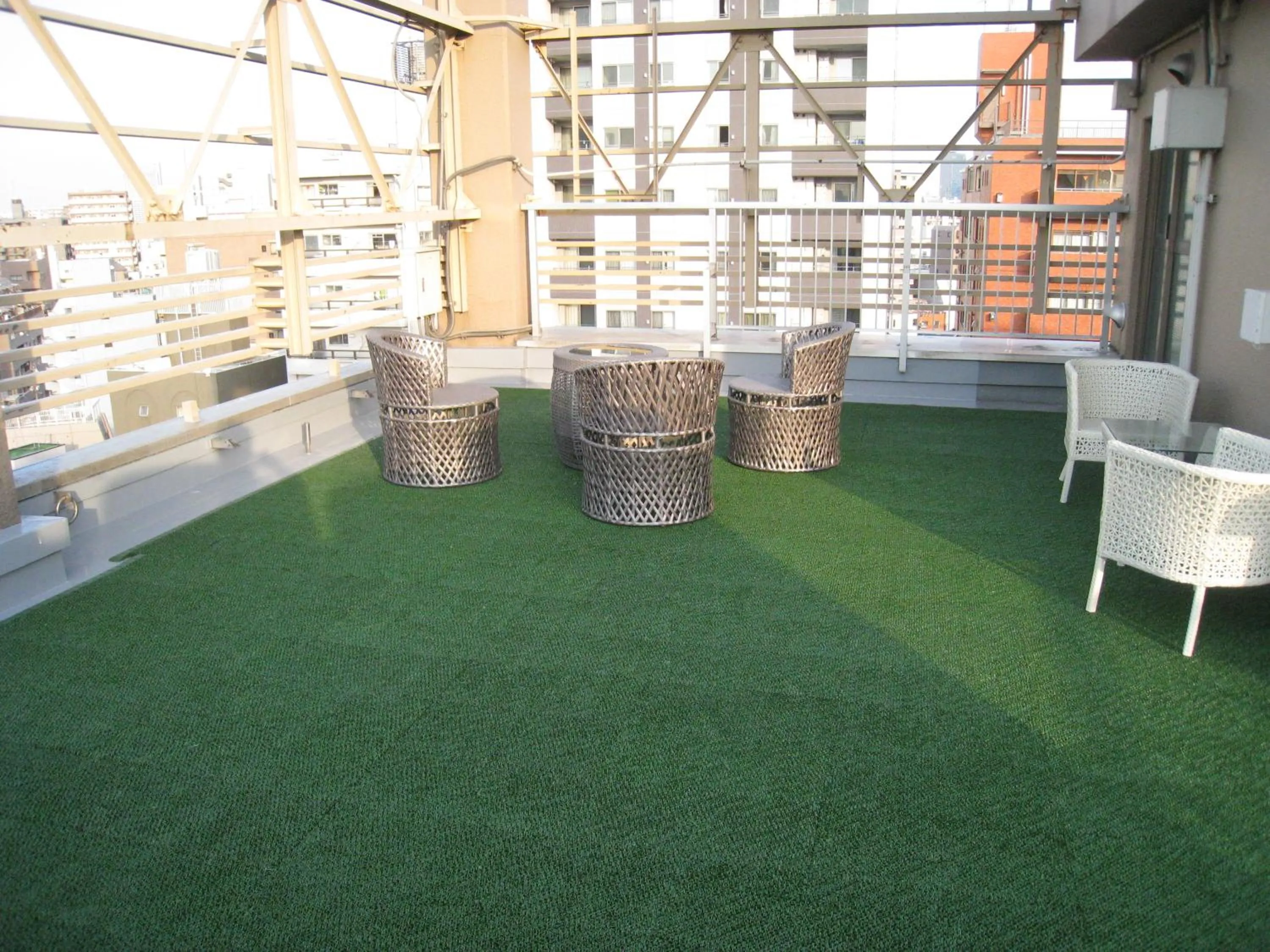 Balcony/Terrace in 1 Night 1980 Hostel Tokyo Asakusa Simple Stay