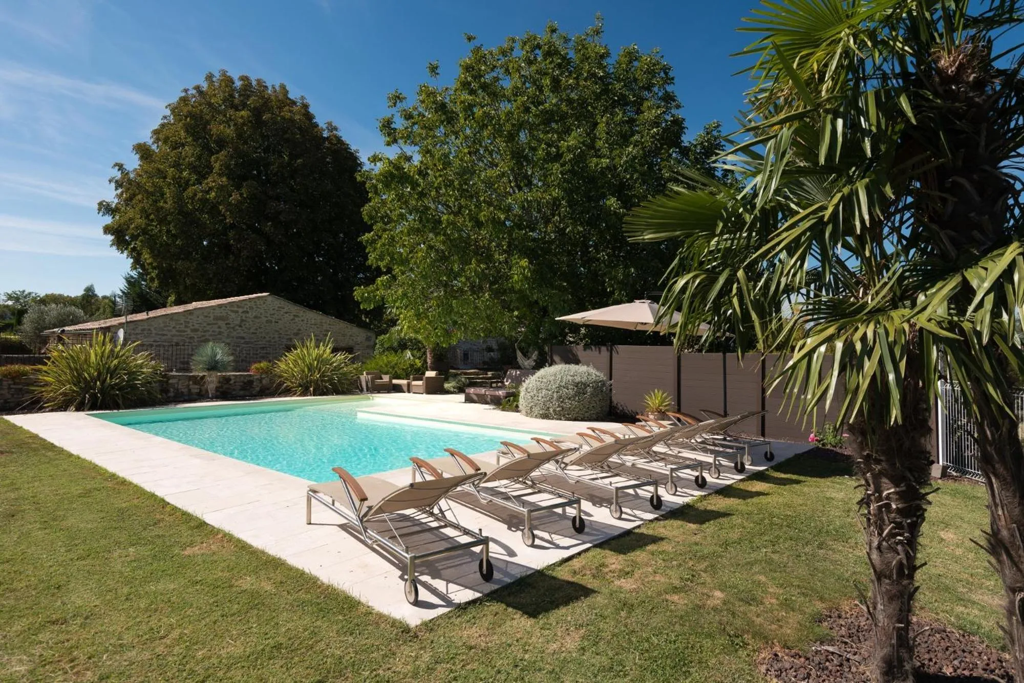 Garden in Le Moulin de Beaunette