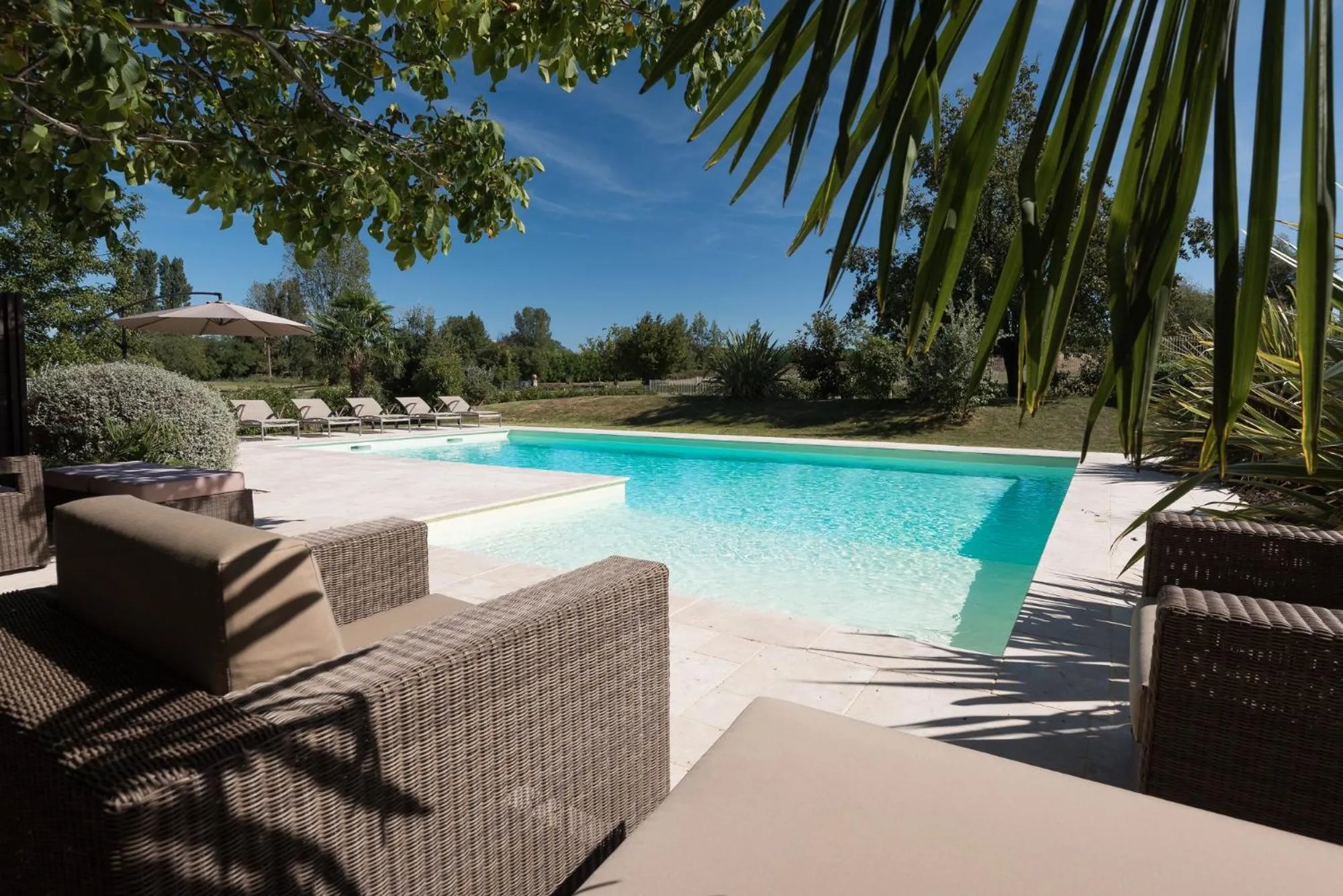 Garden in Le Moulin de Beaunette