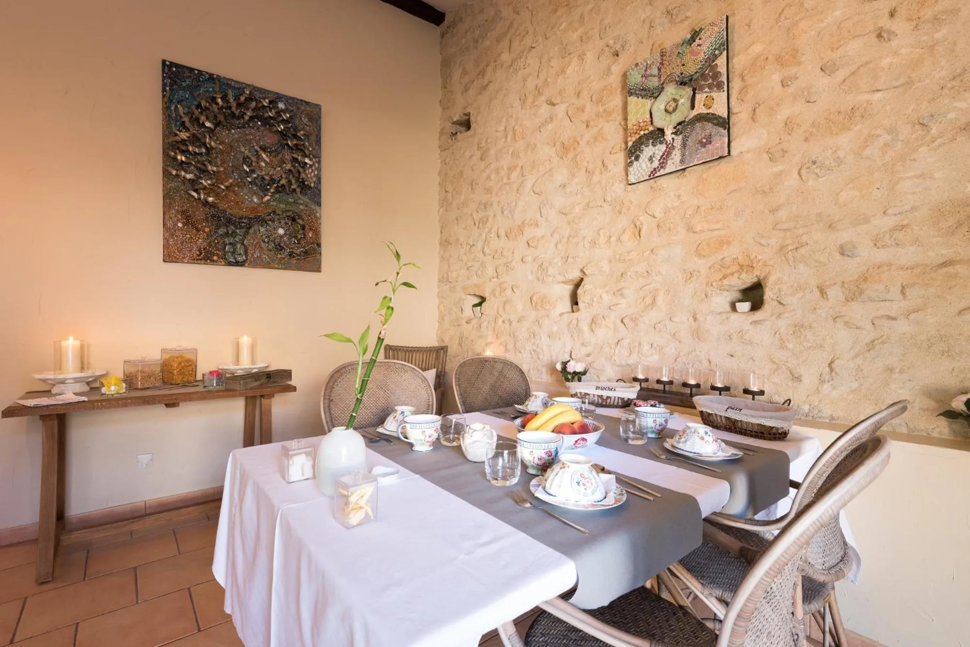 Food and drinks in Le Moulin de Beaunette