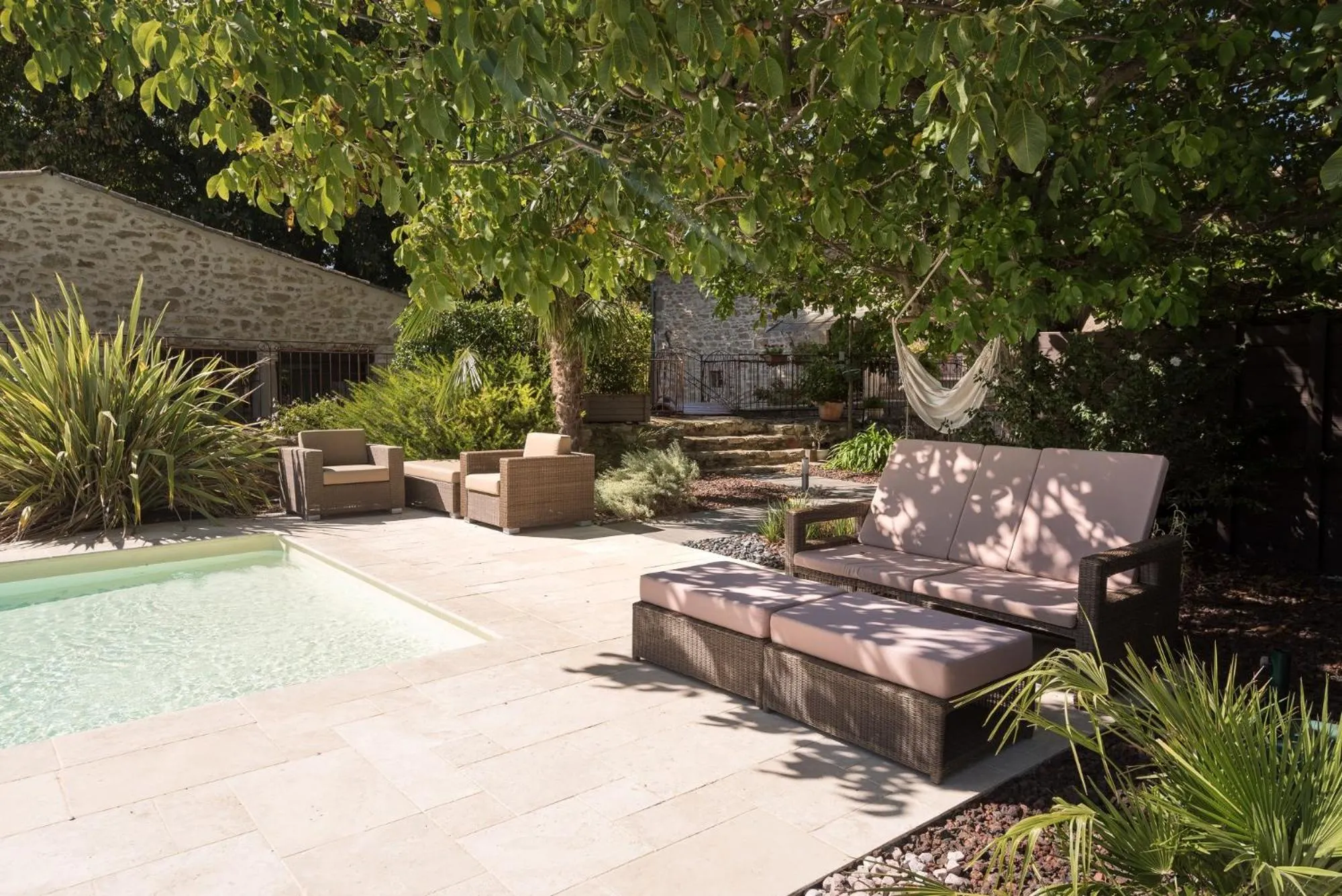 Garden in Le Moulin de Beaunette