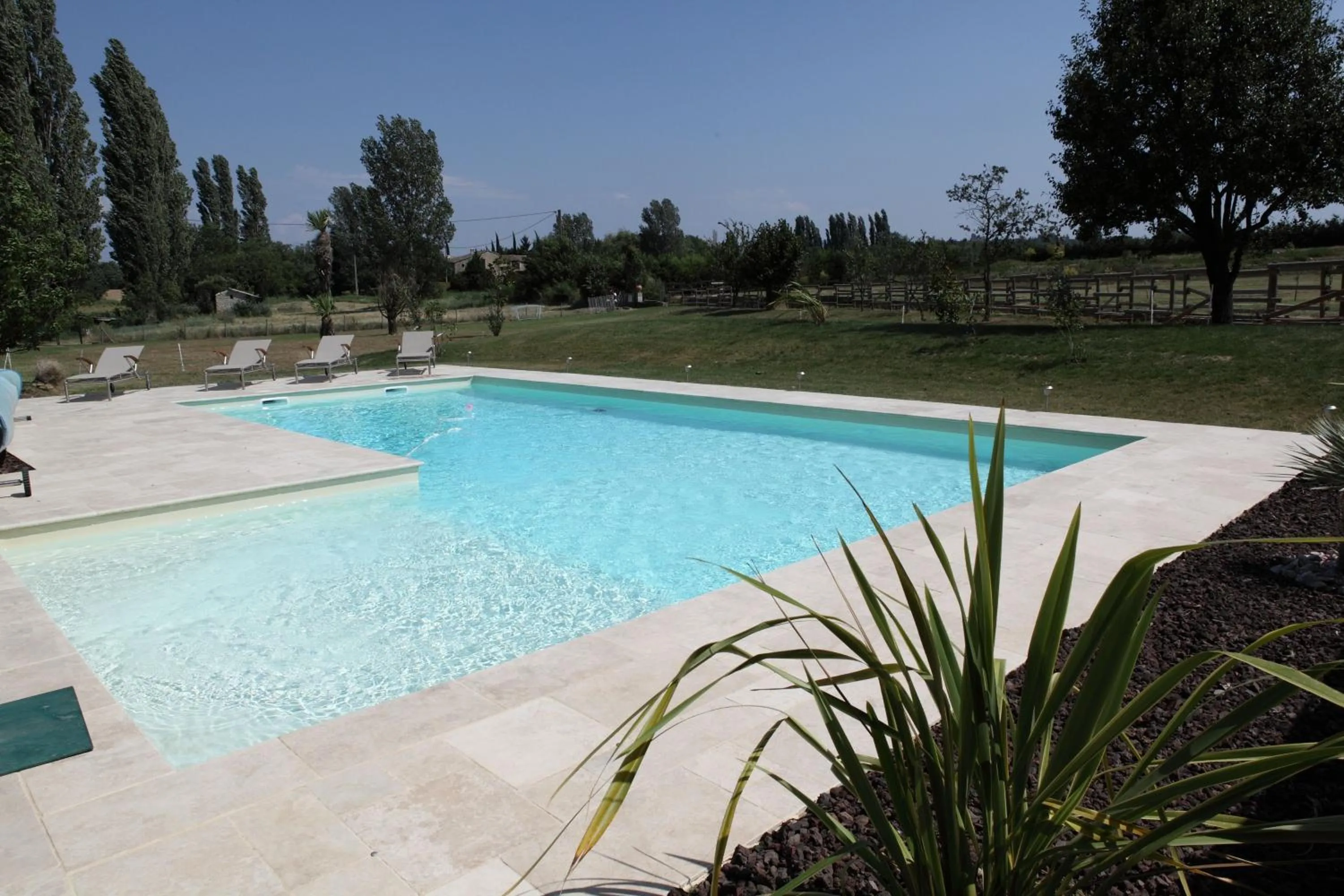 Swimming pool in Le Moulin de Beaunette