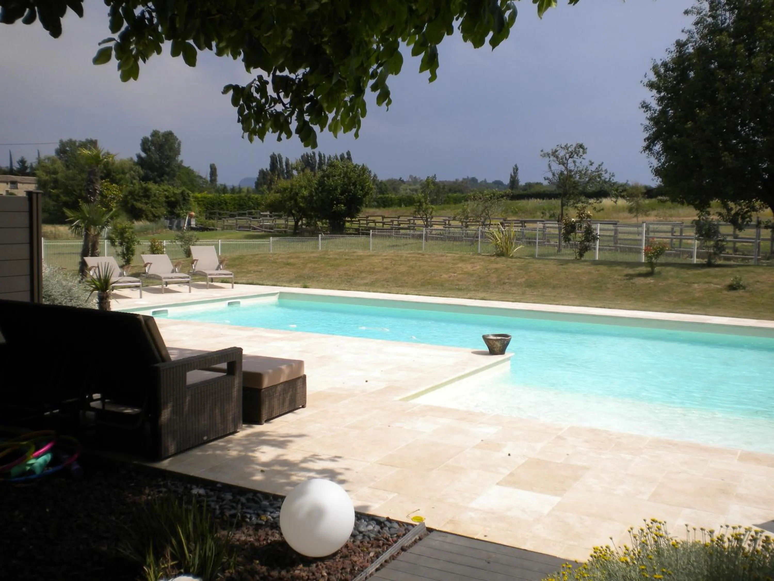 Swimming pool in Le Moulin de Beaunette
