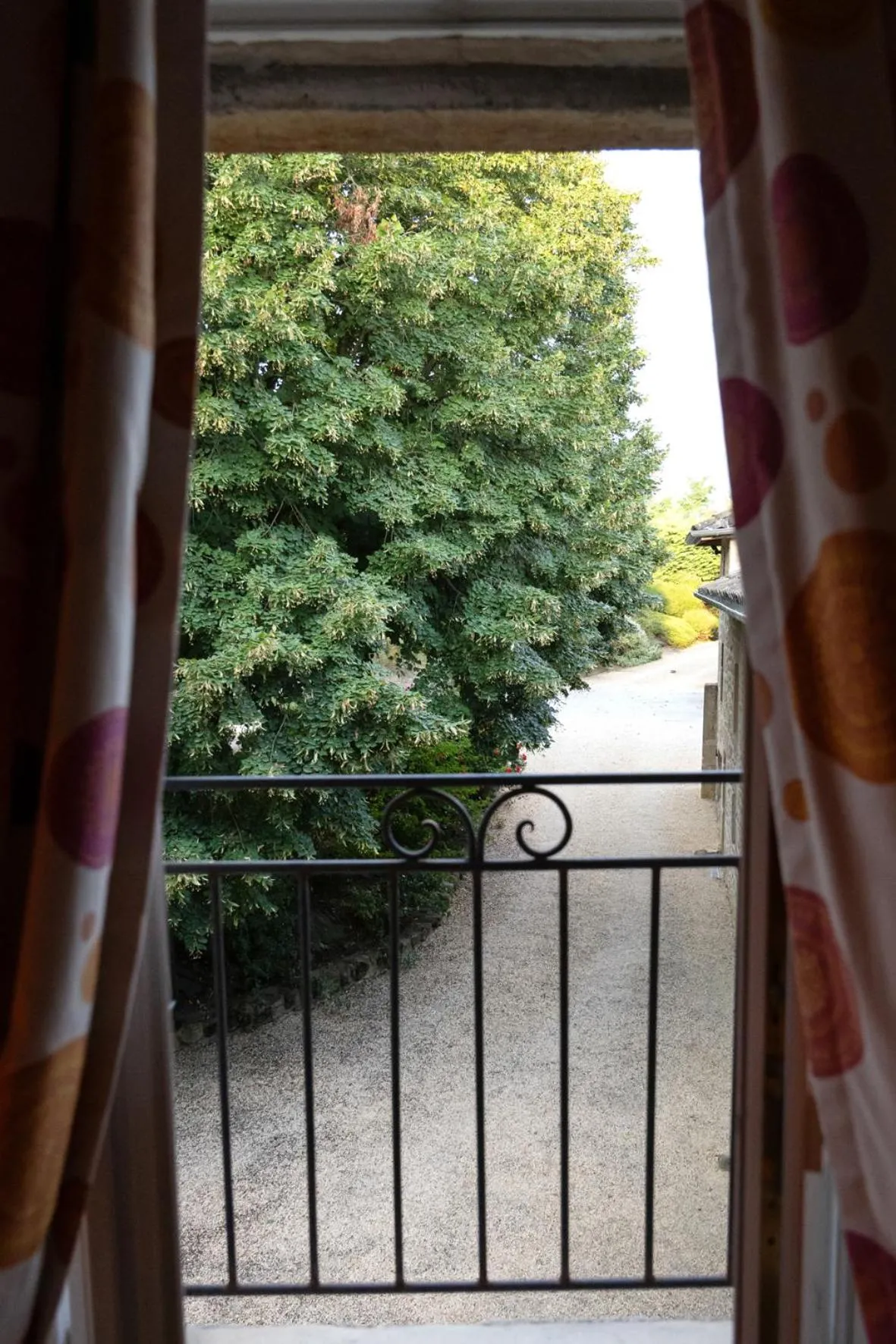 Garden view in Le Moulin de Beaunette