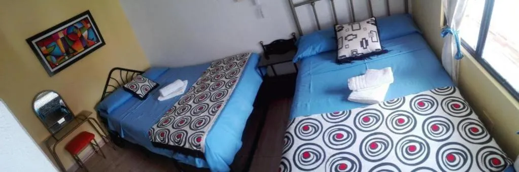 Bed in Hotel Villa del Rosario Nuevo