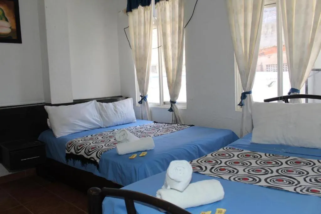 Bed in Hotel Villa del Rosario Nuevo