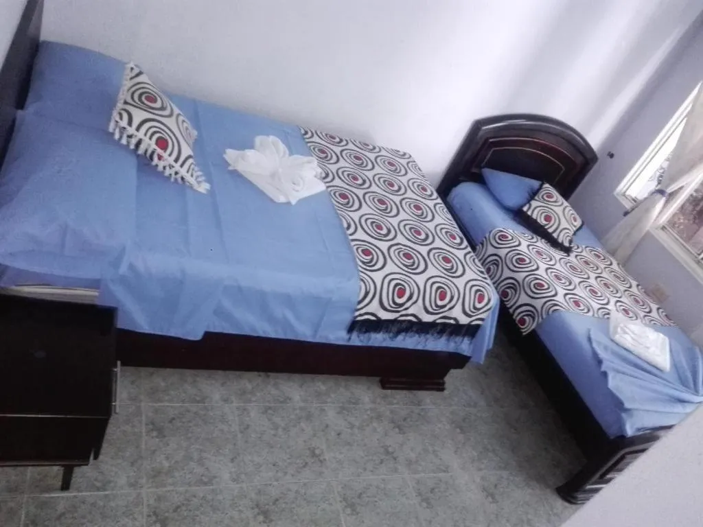 Bed in Hotel Villa del Rosario Nuevo