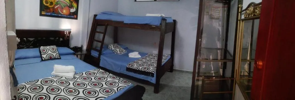 Bed in Hotel Villa del Rosario Nuevo