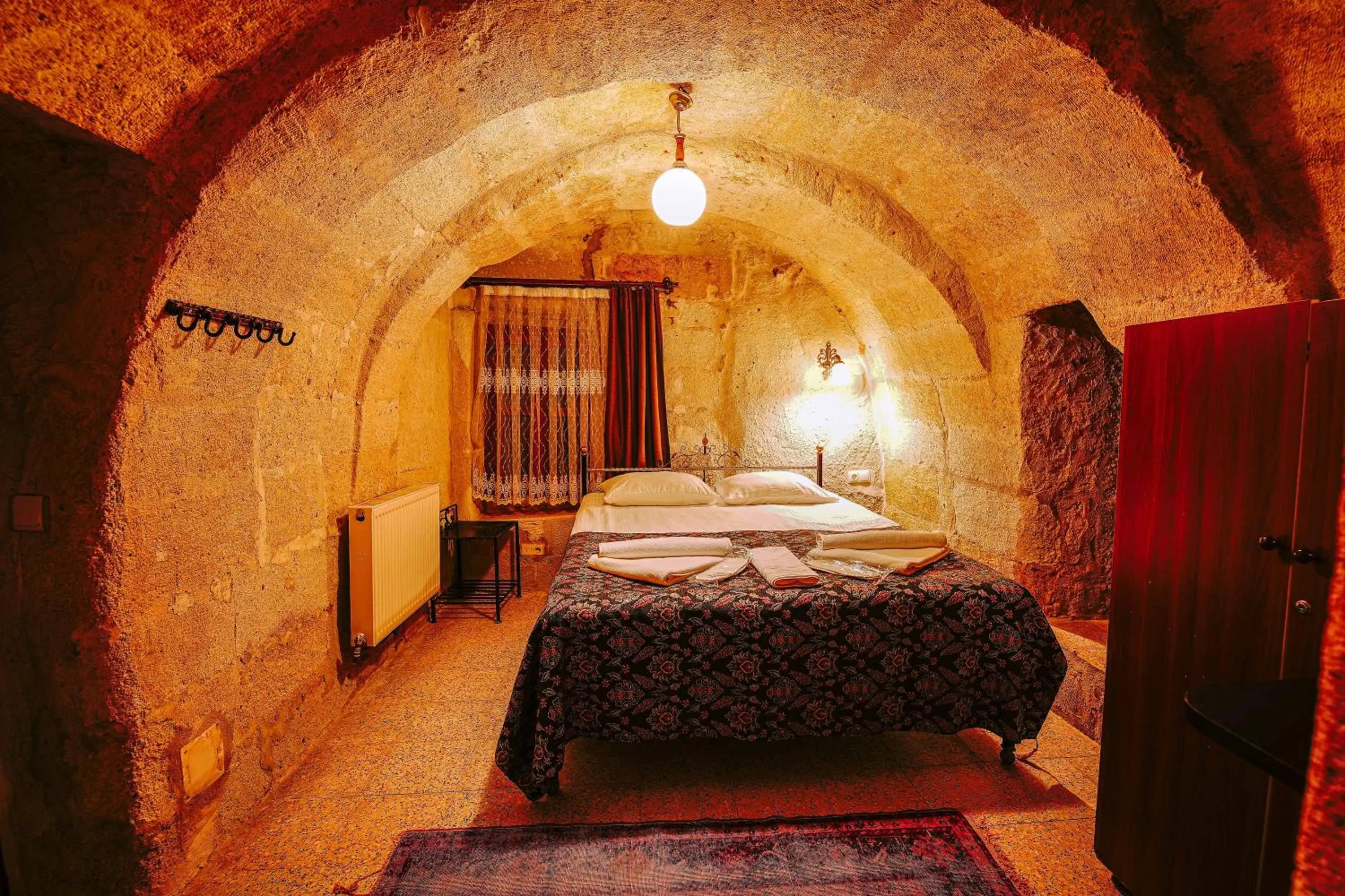 Bed in Alaca Cave Cappadocia