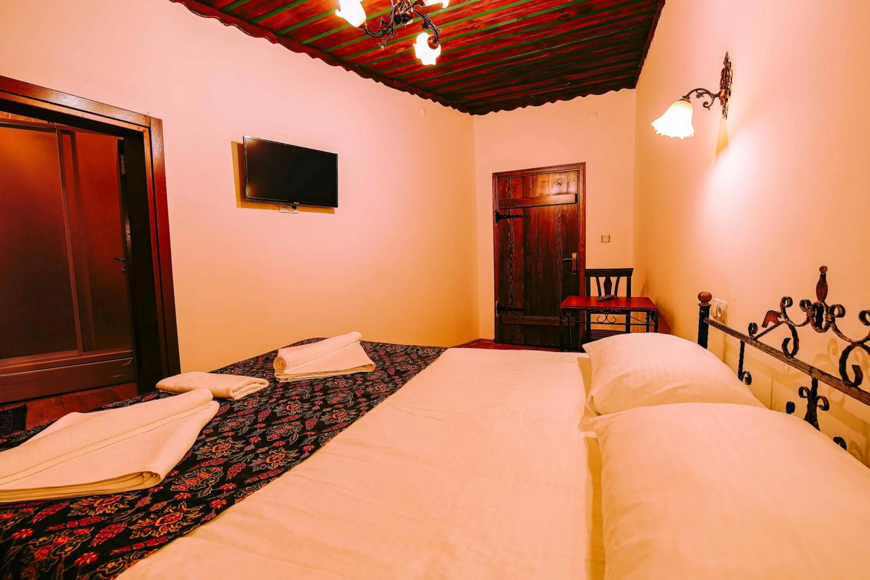 Bed in Alaca Cave Cappadocia