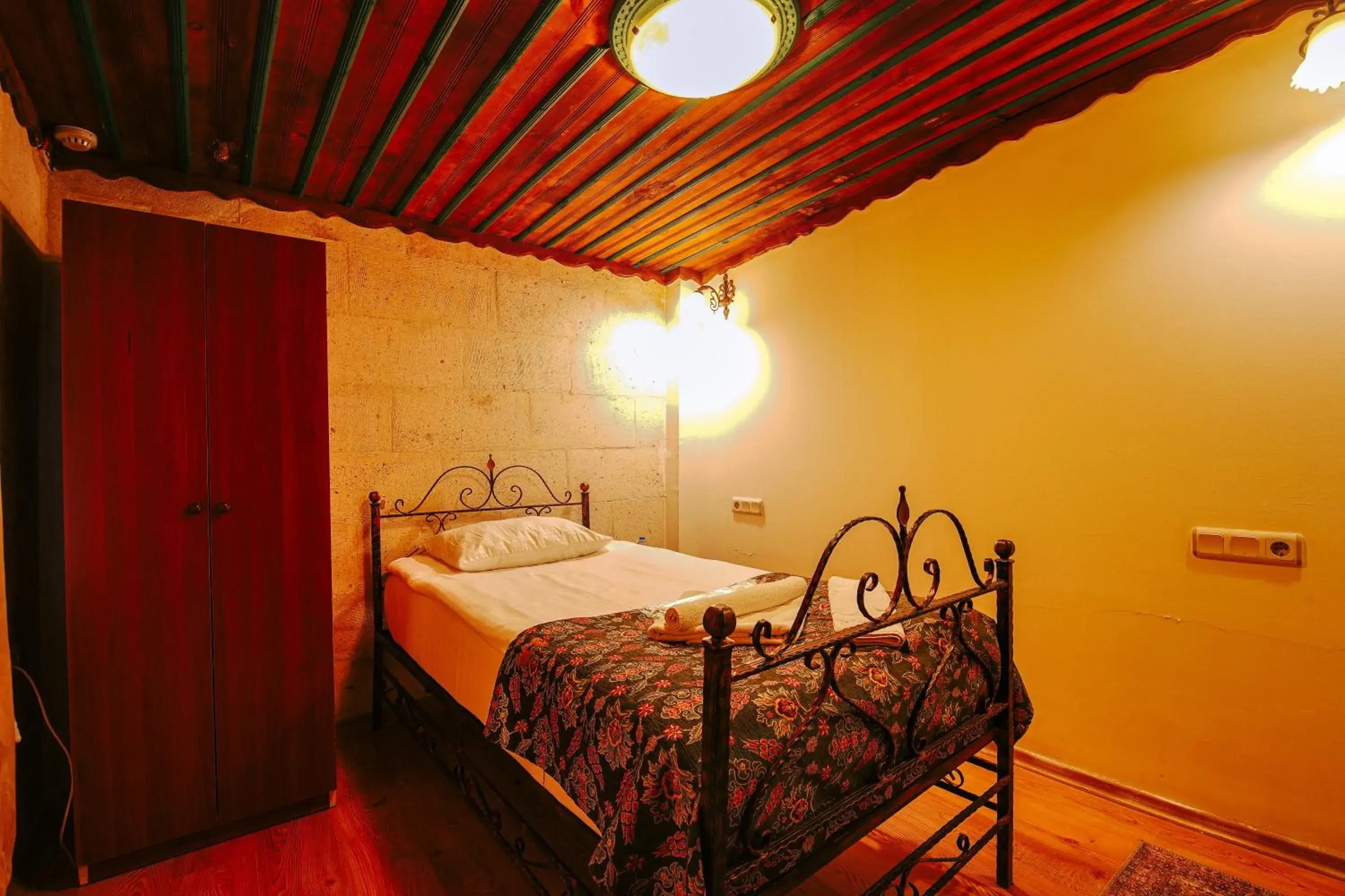 Bed in Alaca Cave Cappadocia Bed in Alaca Cave Cappadocia