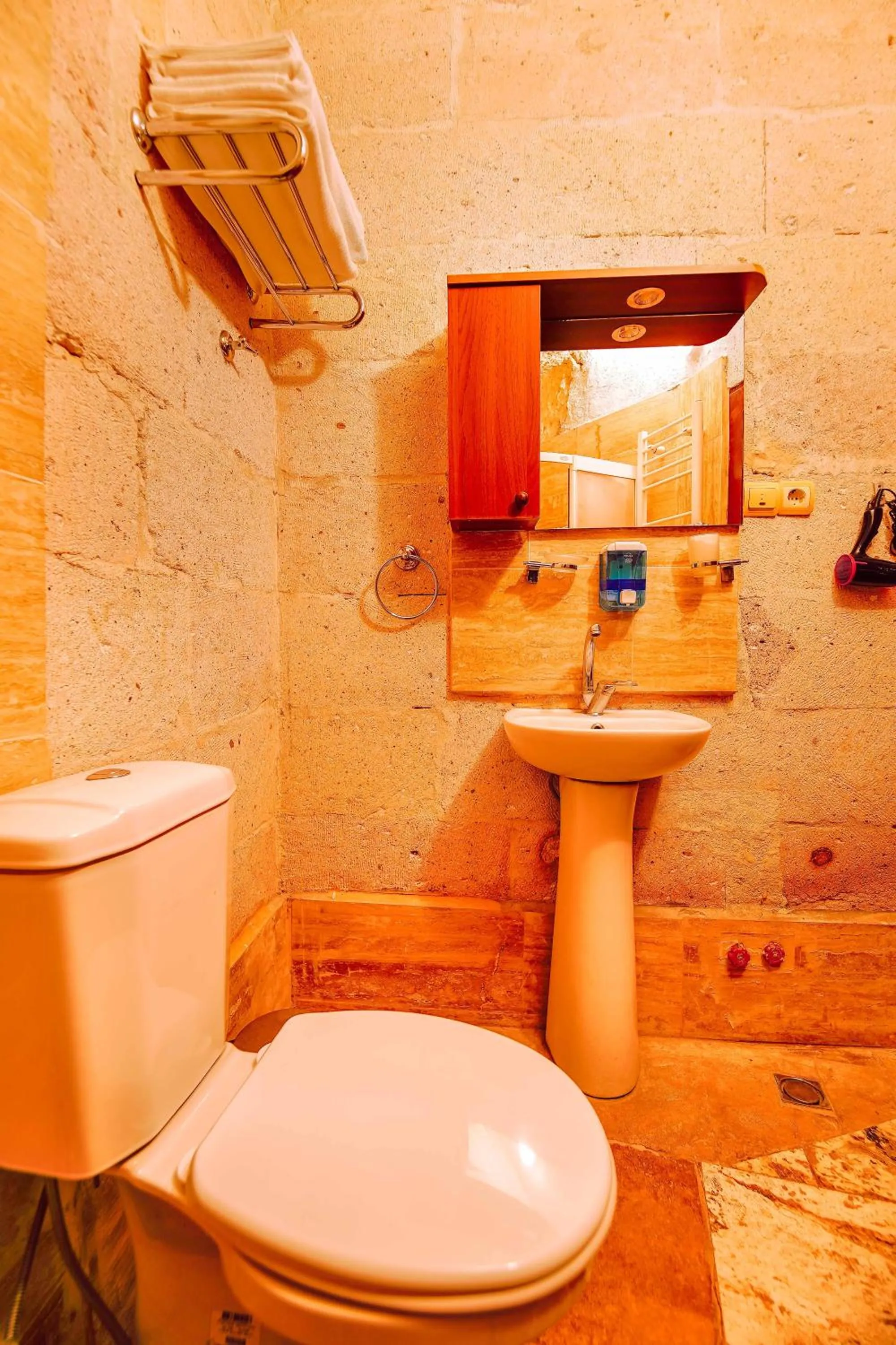 Toilet in Alaca Cave Cappadocia