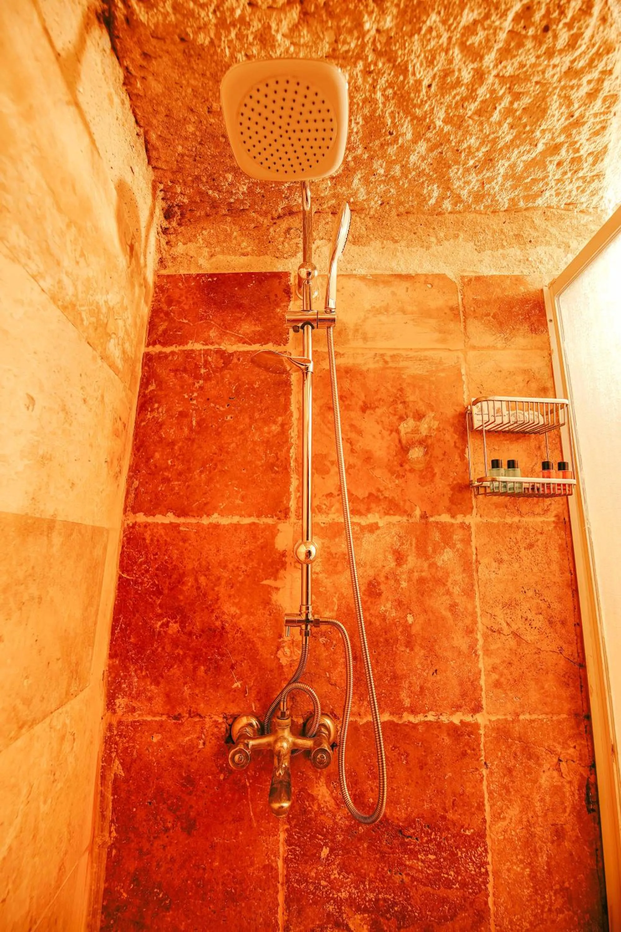 Shower in Alaca Cave Cappadocia