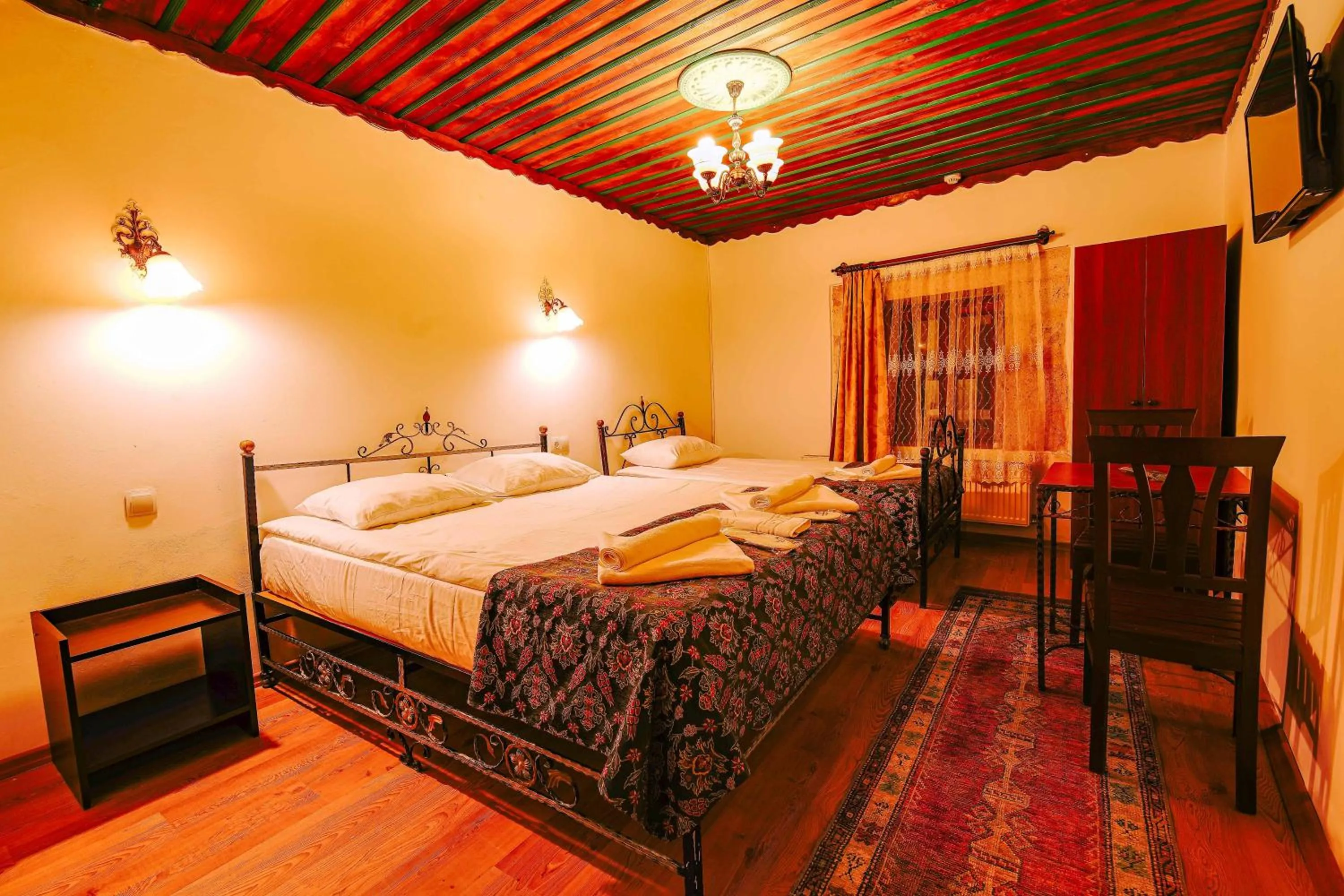 Bed in Alaca Cave Cappadocia