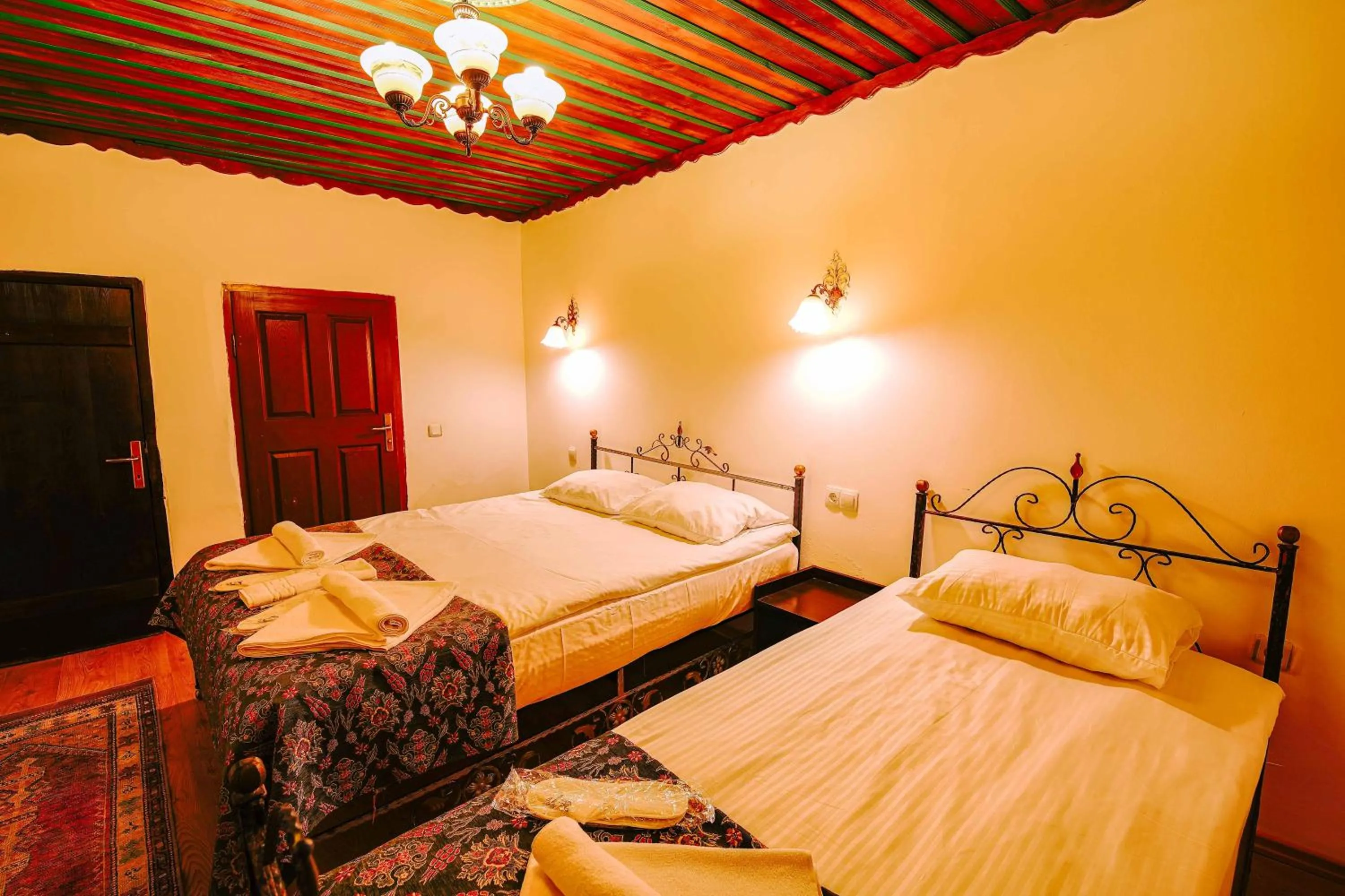 Bed in Alaca Cave Cappadocia