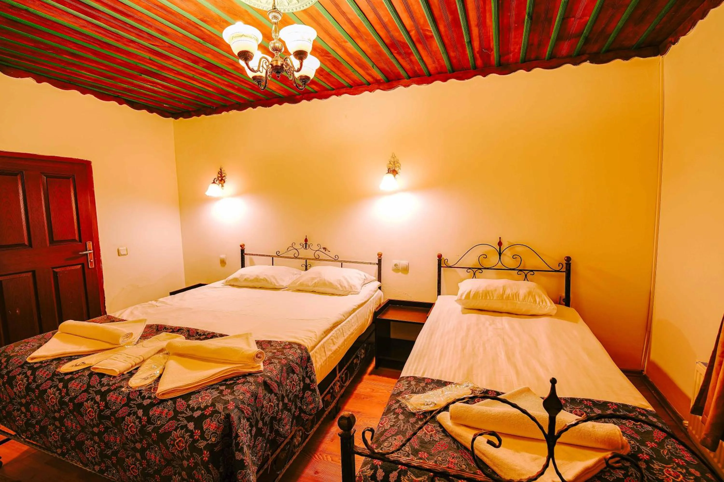 Bed in Alaca Cave Cappadocia