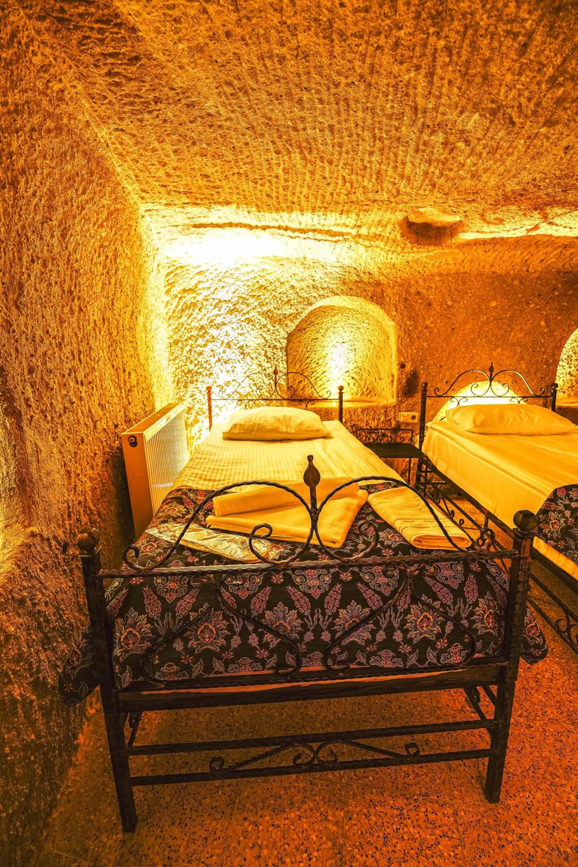 Bed in Alaca Cave Cappadocia