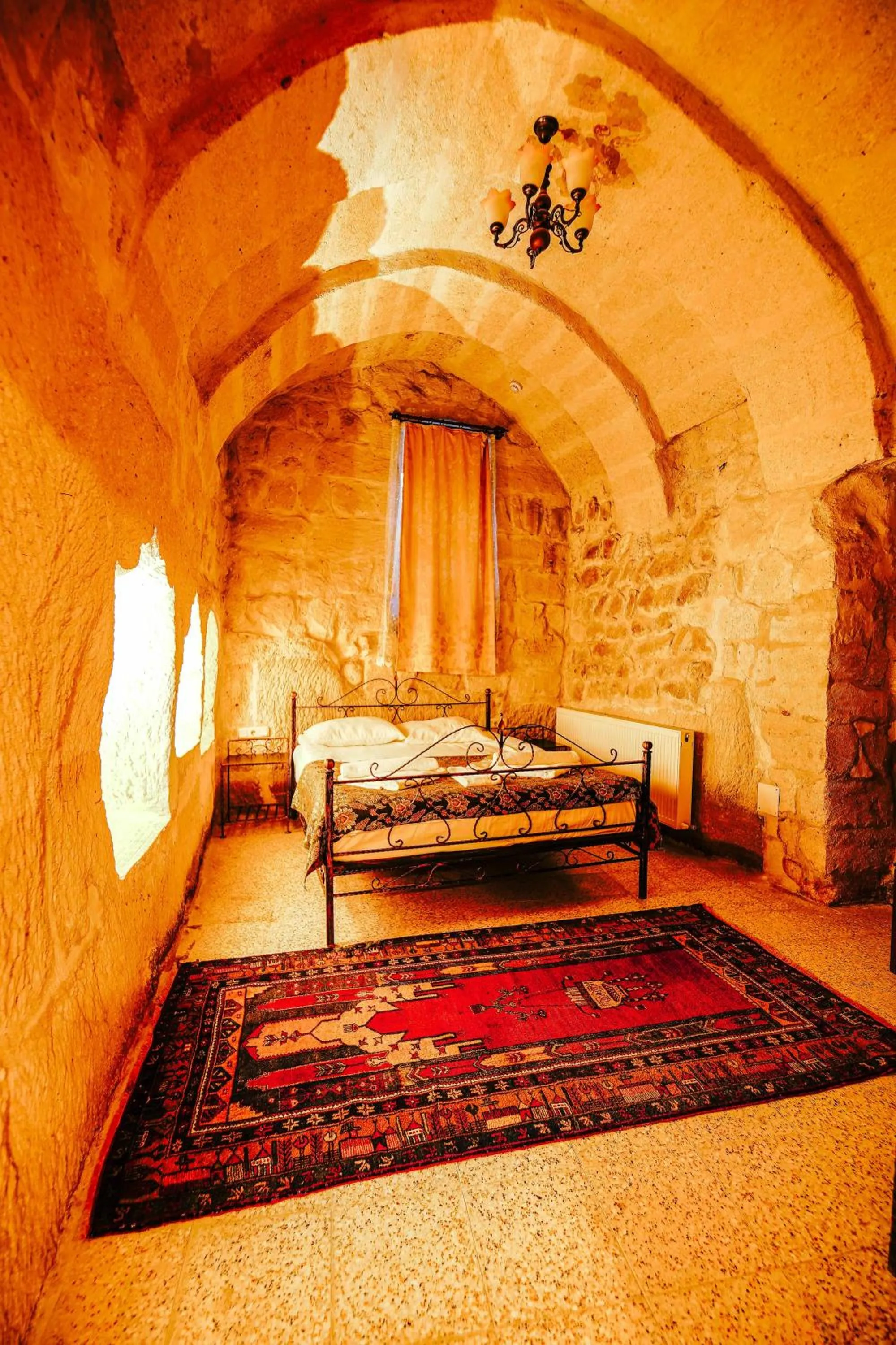 Bed in Alaca Cave Cappadocia