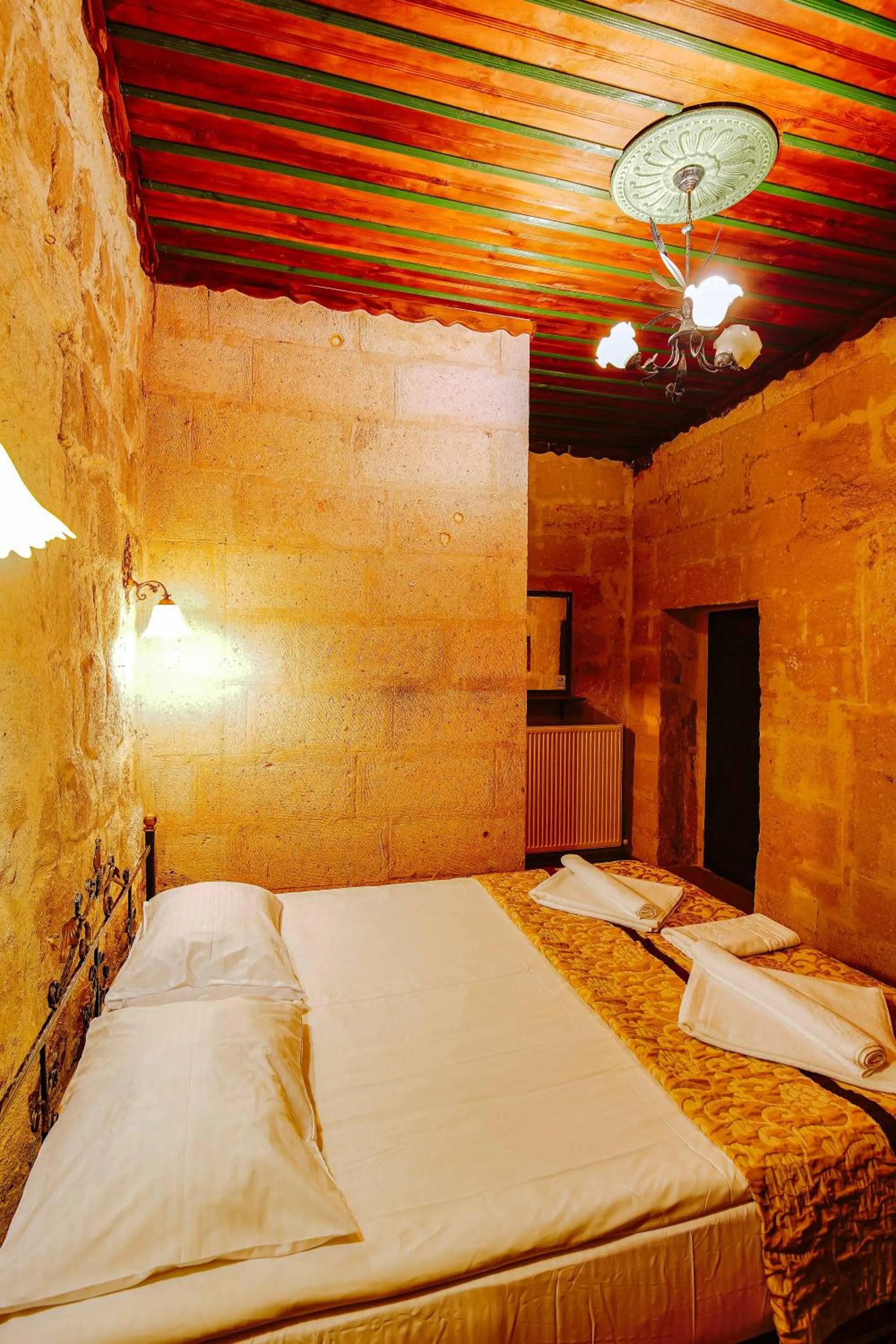 Bed in Alaca Cave Cappadocia