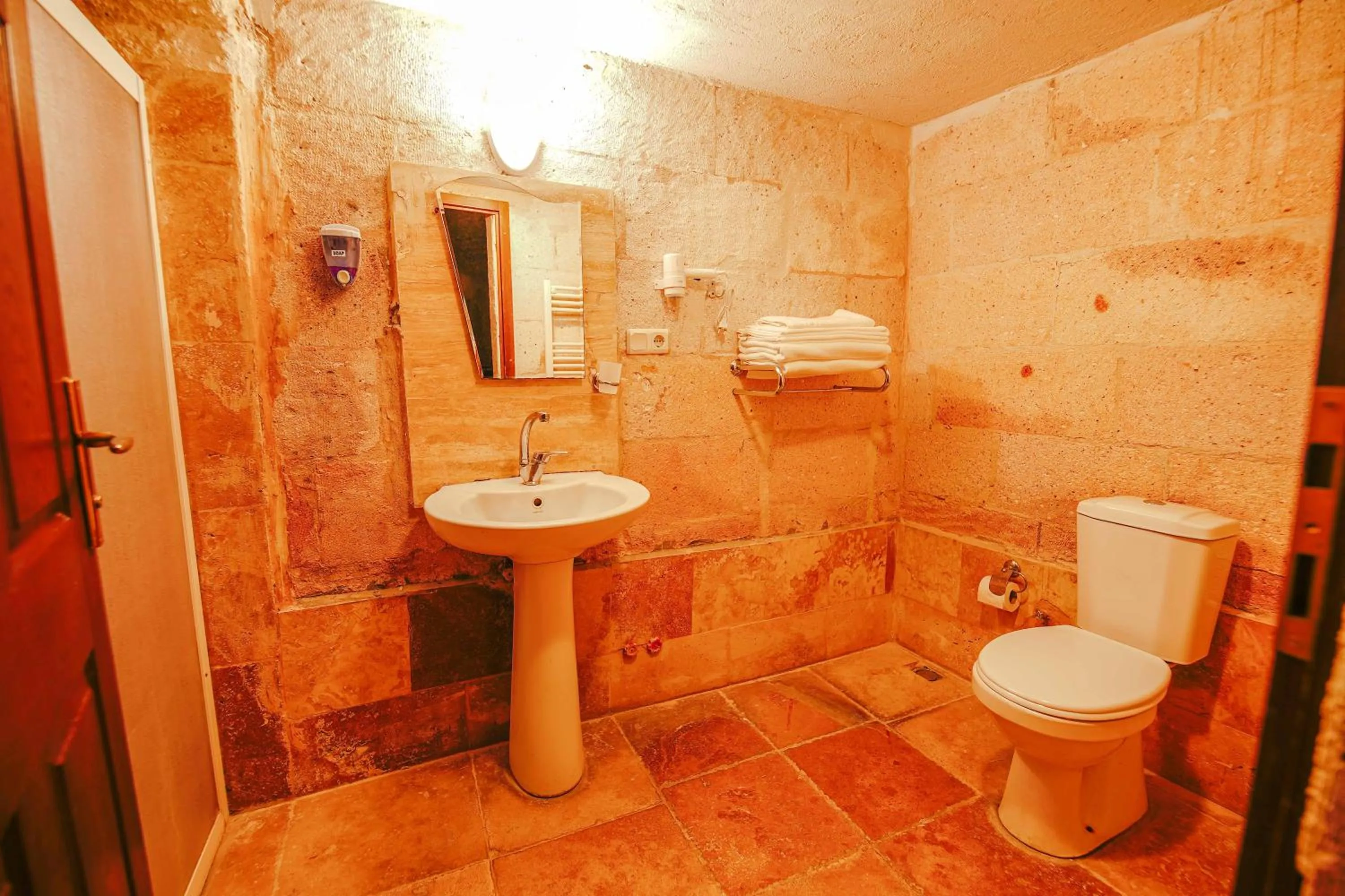 Toilet in Alaca Cave Cappadocia