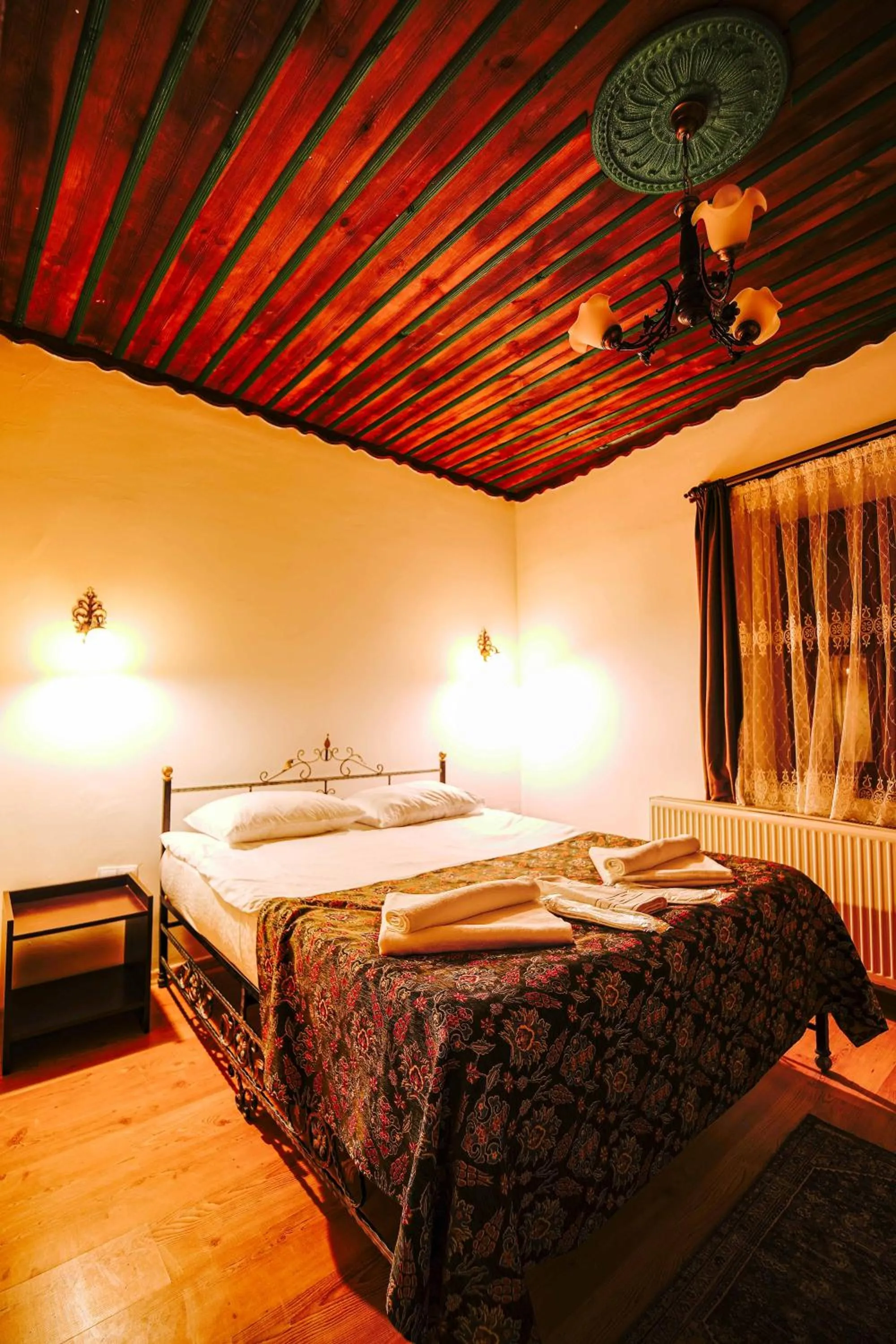 Bed in Alaca Cave Cappadocia