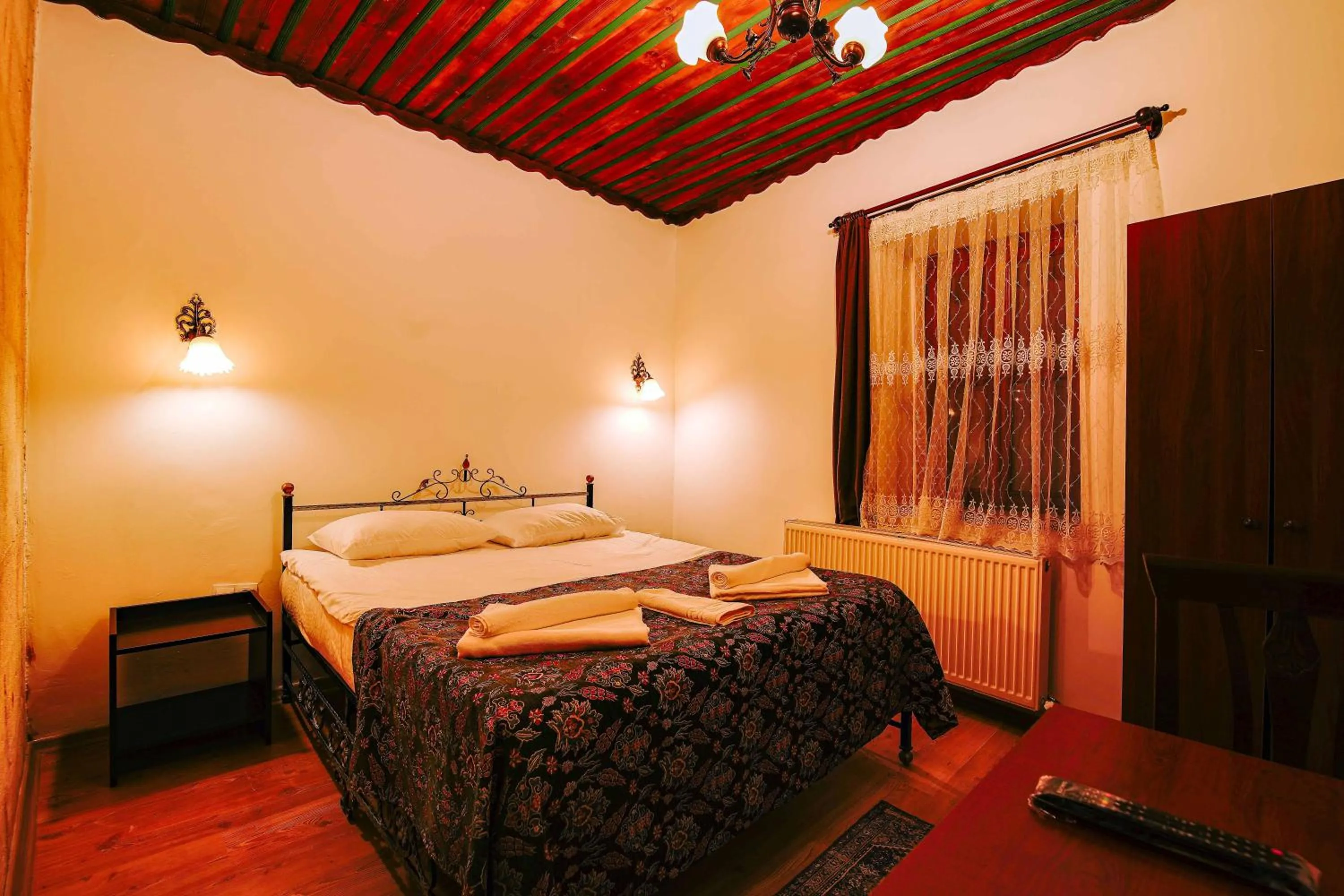 Bed in Alaca Cave Cappadocia