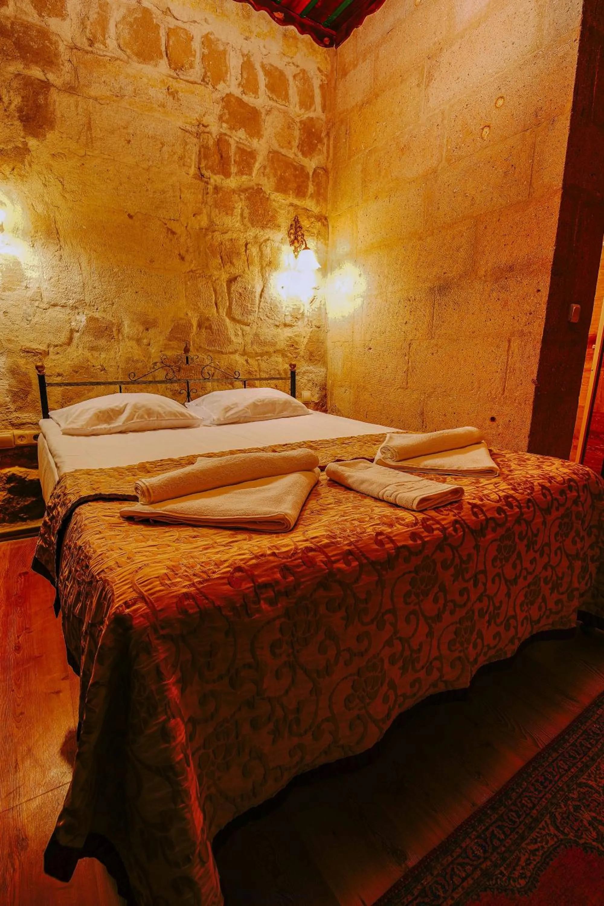 Bed in Alaca Cave Cappadocia