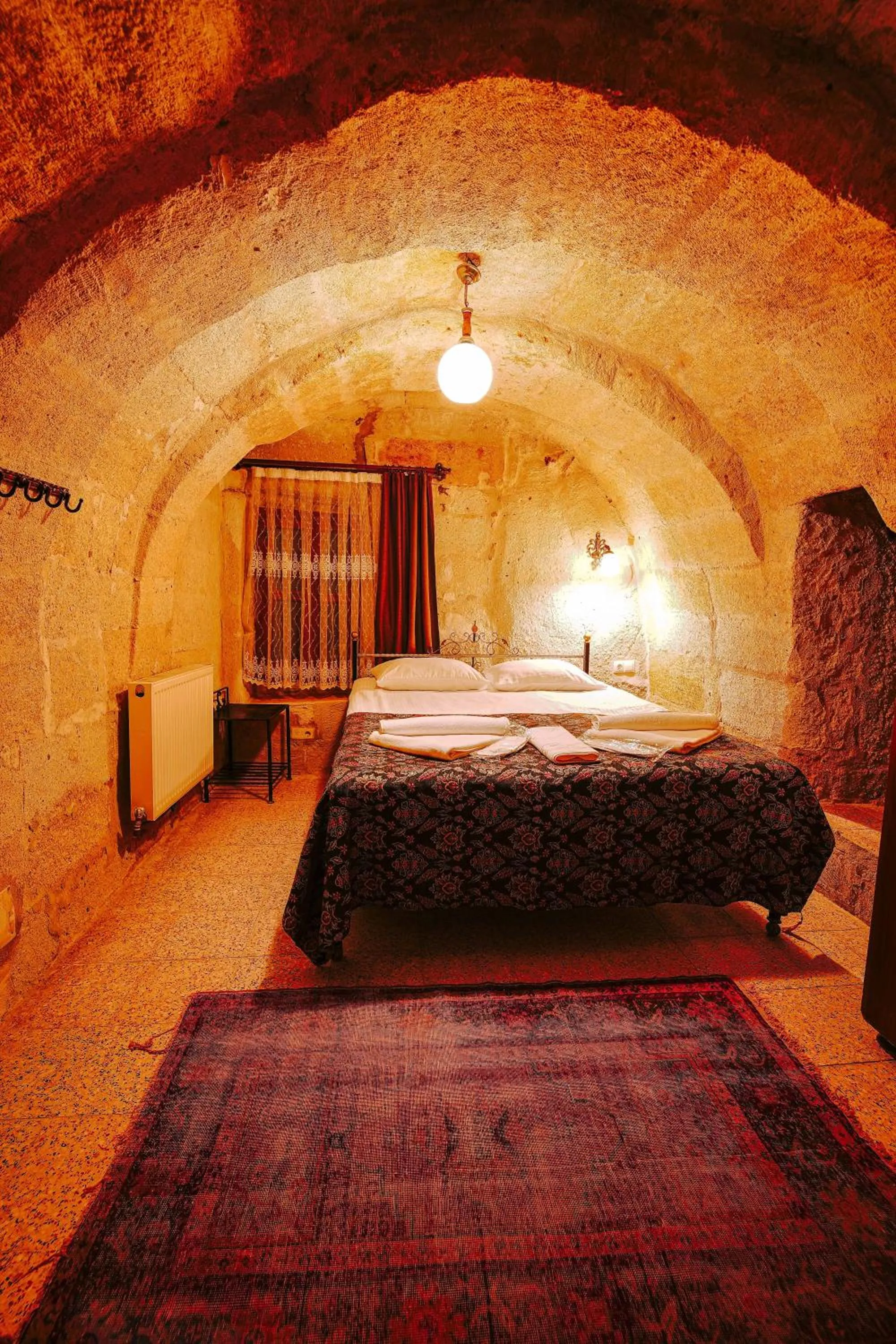 Bed in Alaca Cave Cappadocia