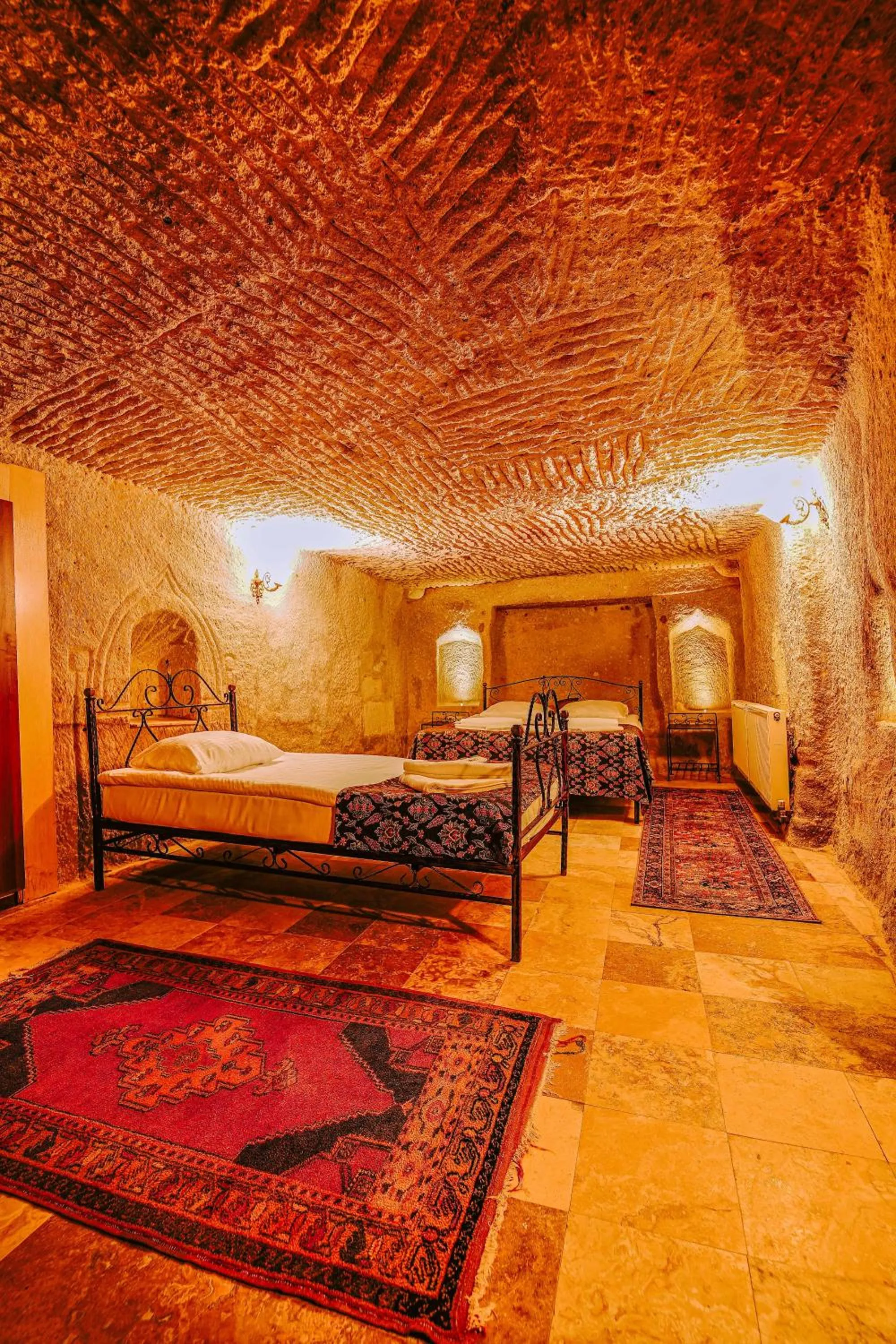 Bed in Alaca Cave Cappadocia
