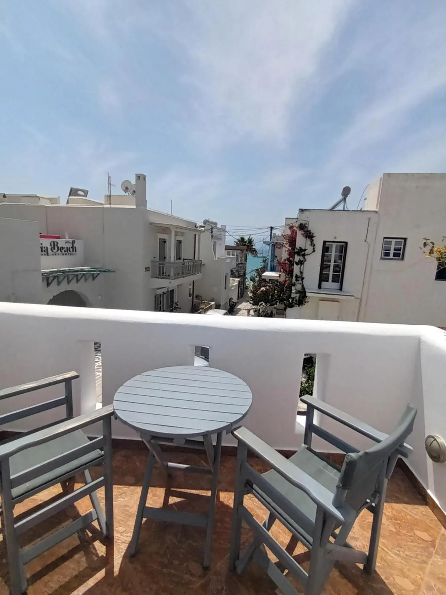 Balcony/Terrace in Theofanis Studios