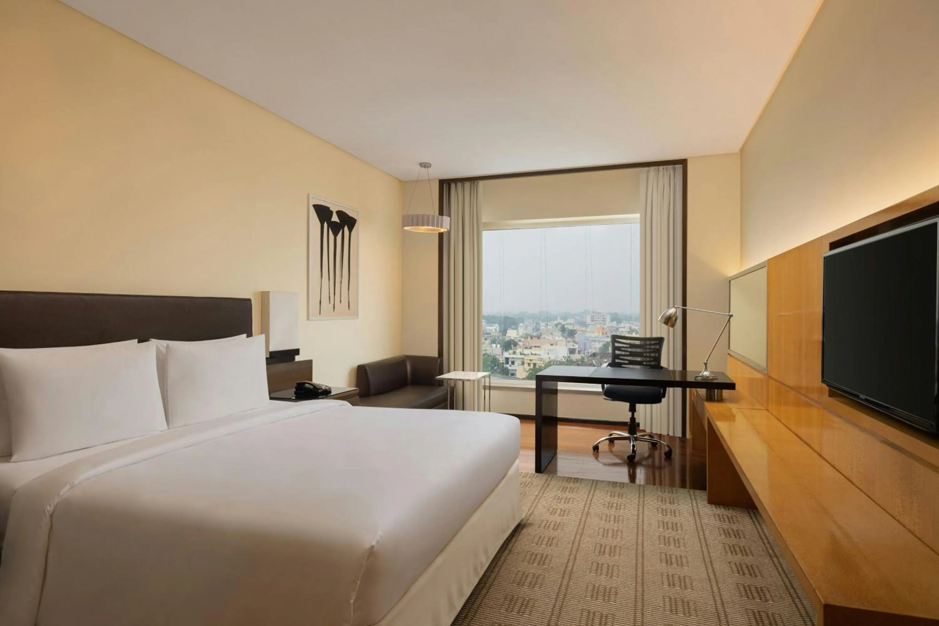 Photo of the whole room, Bed in Courtyard by Marriott Bilaspur