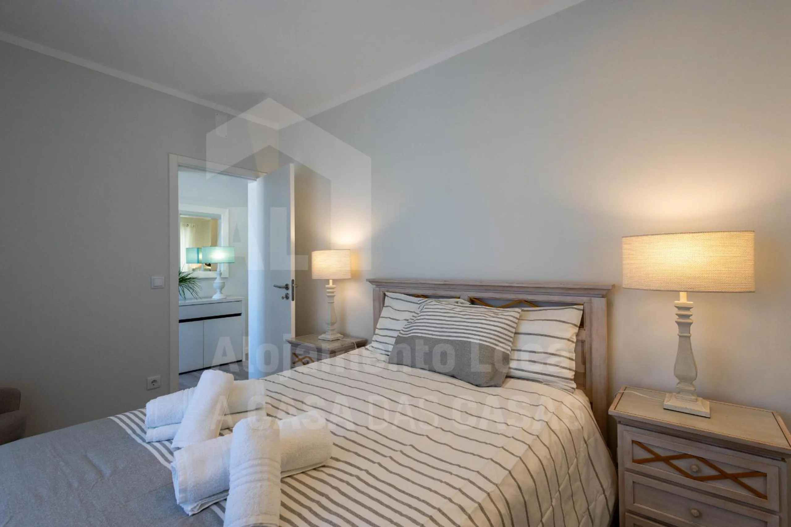 Bed in Ribas Apartment by ACasaDasCasas