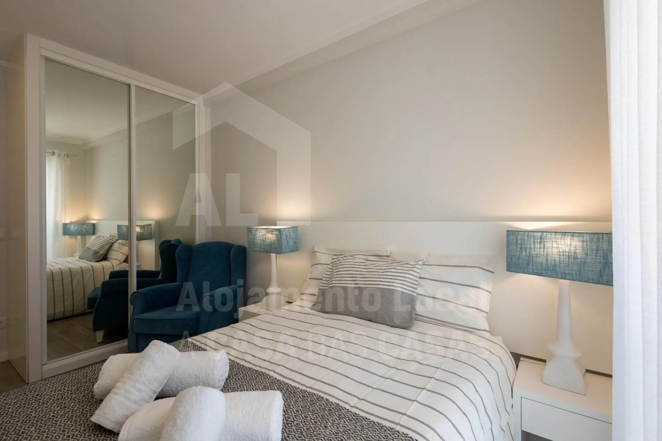 Bed in Ribas Apartment by ACasaDasCasas